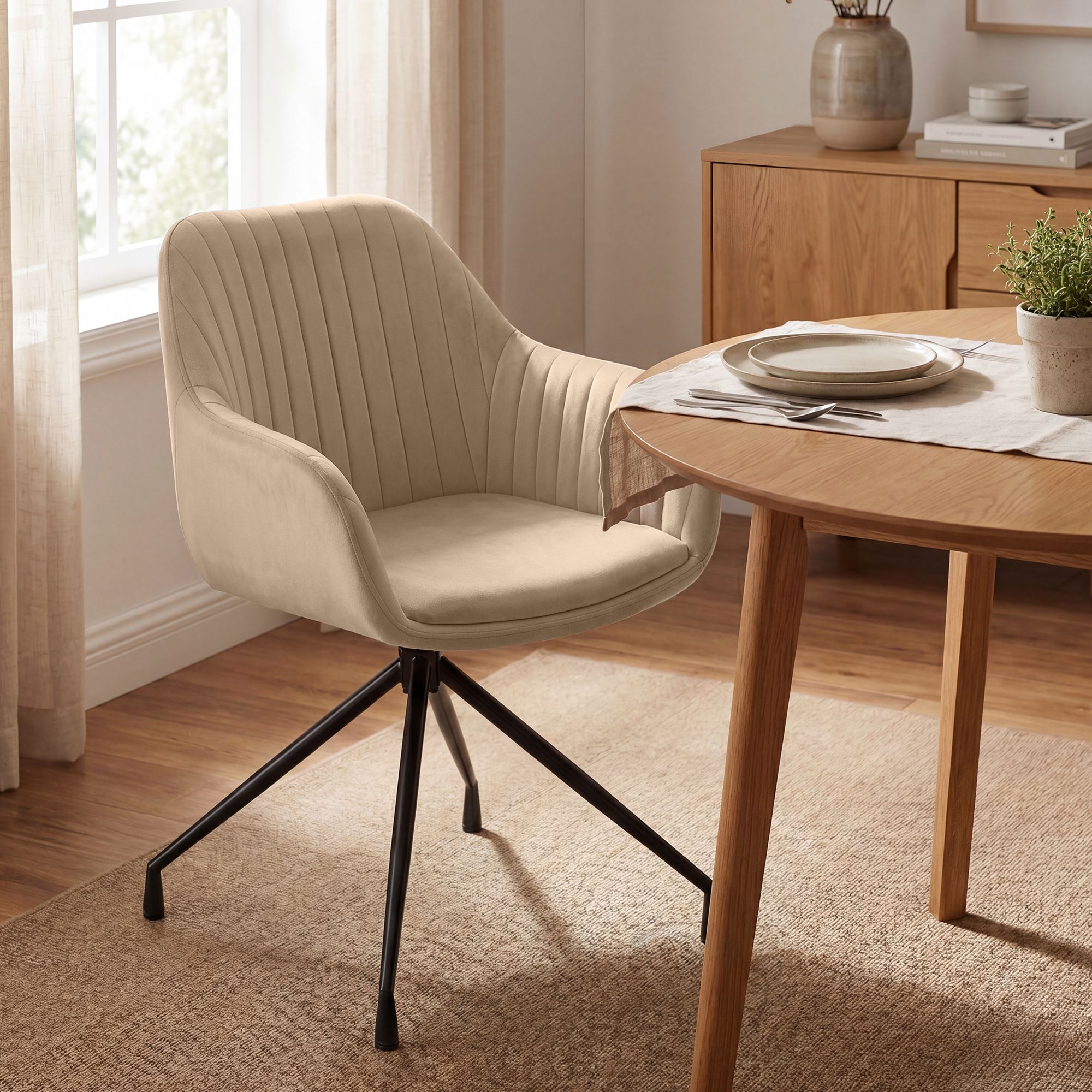 2er Set Esszimmerstühle Novanis