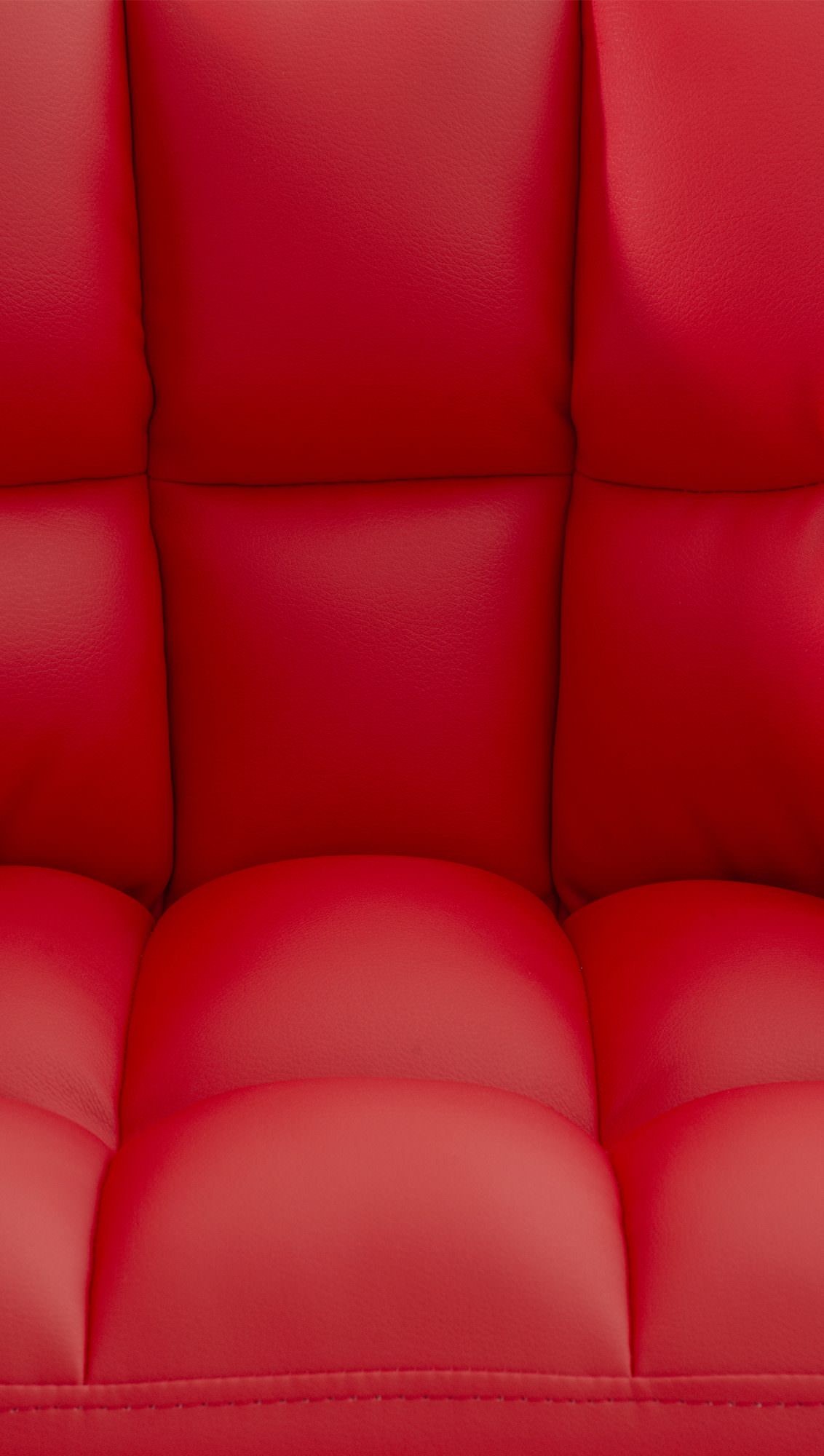 Lounger Damaso rot Kunstleder