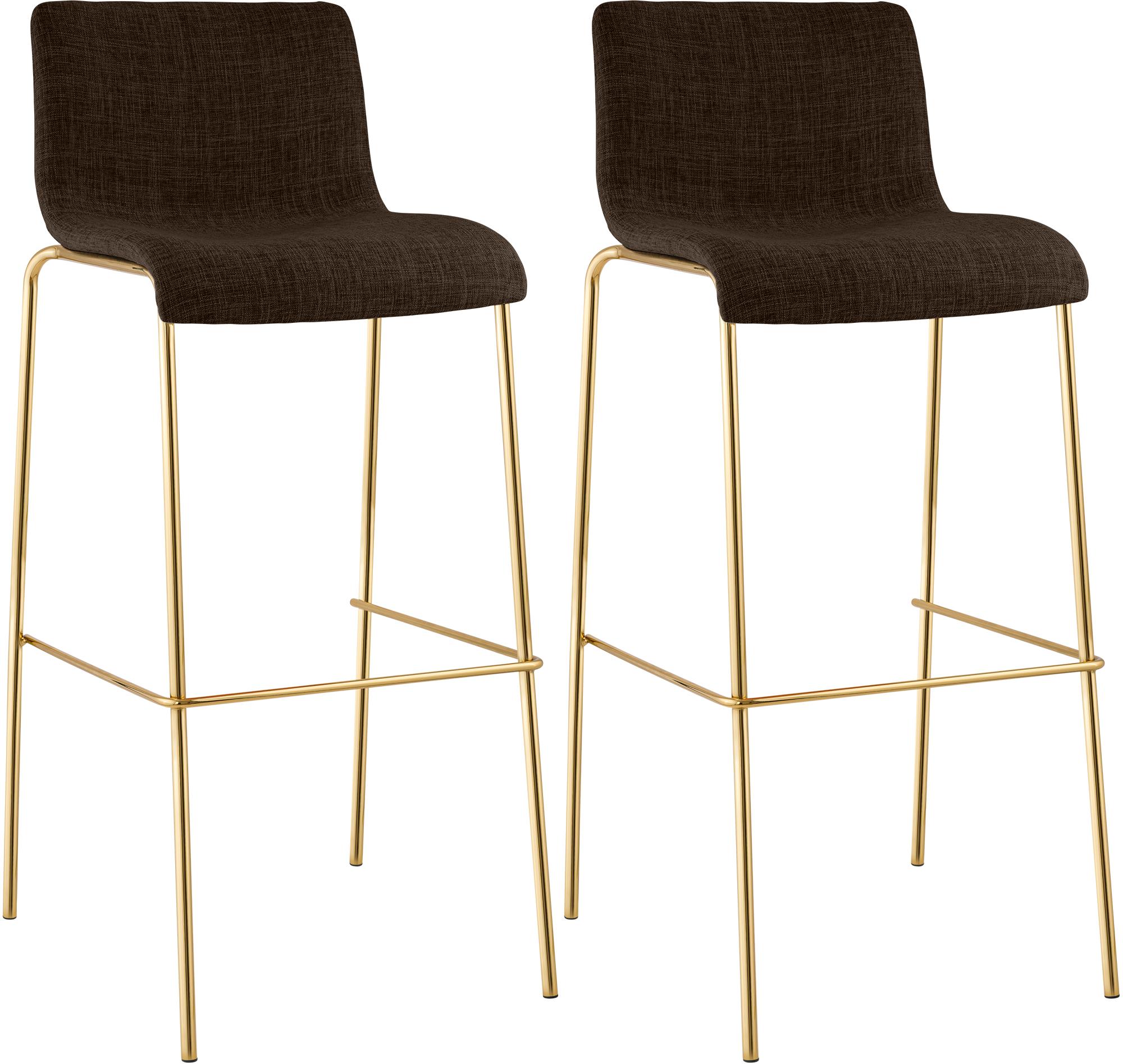 2er-Set-Barhocker-Hover-Stoff-Vierfussgestell-Gold-338339