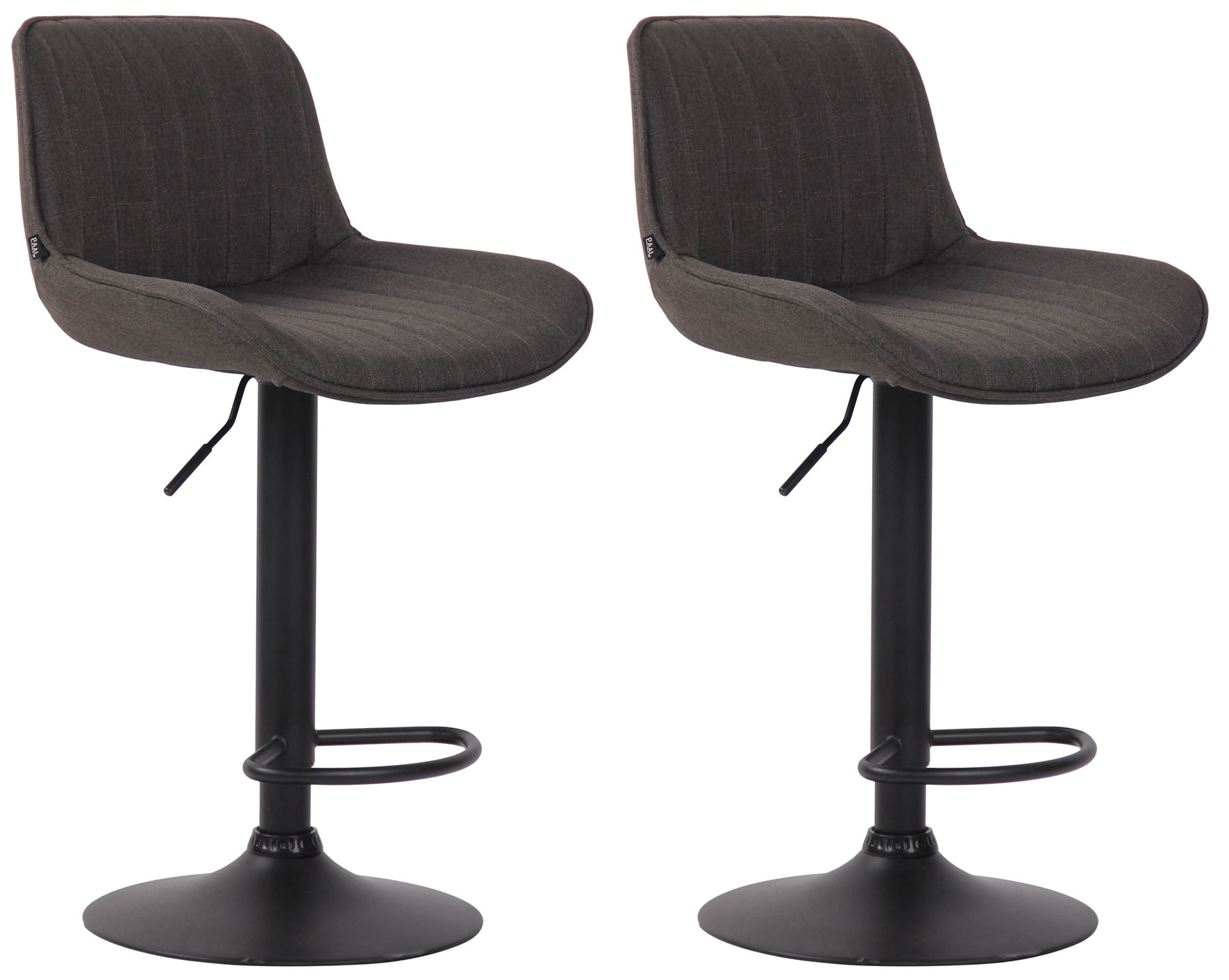 2er Set Barhocker Lentini Stoff