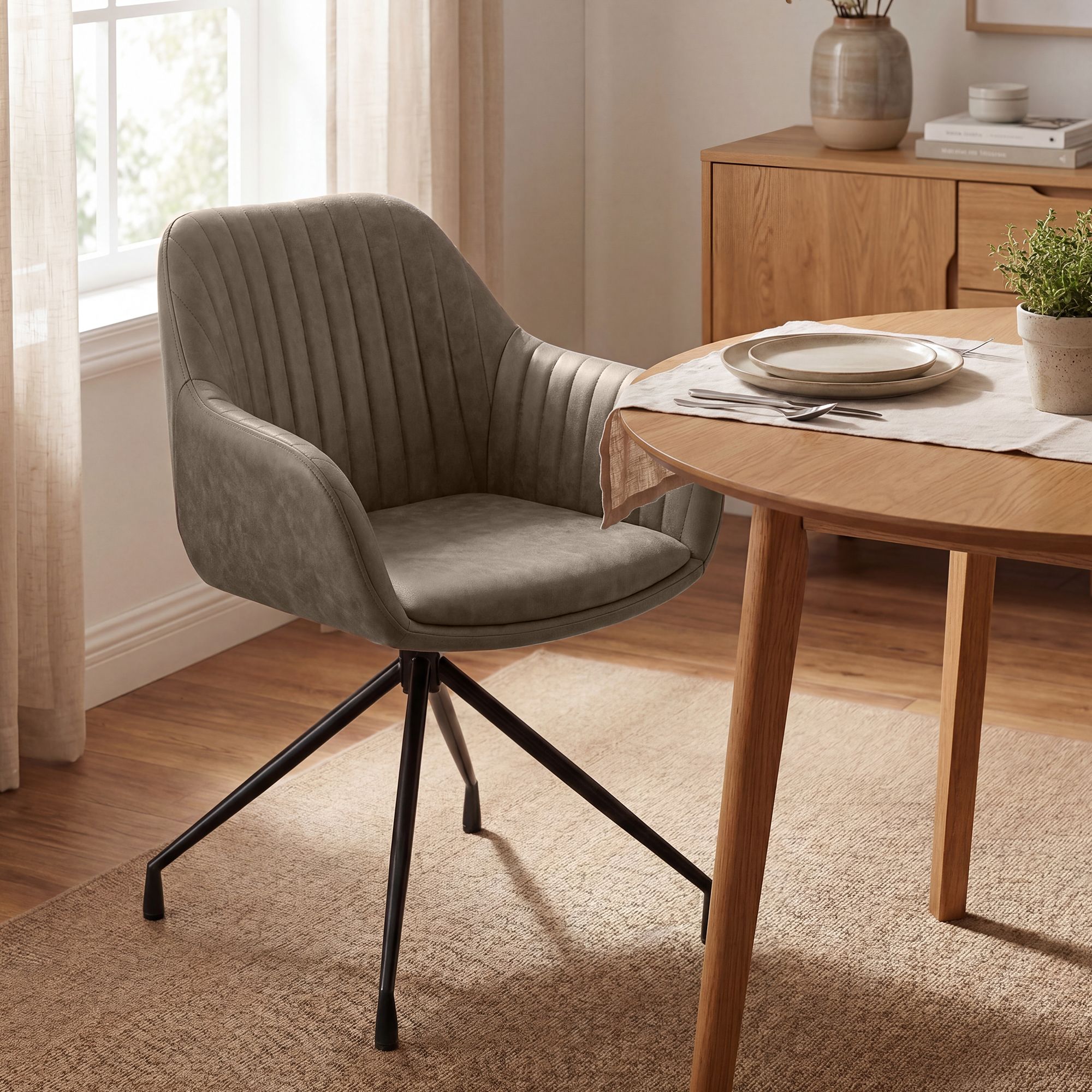 2er Set Esszimmerstühle Novanis