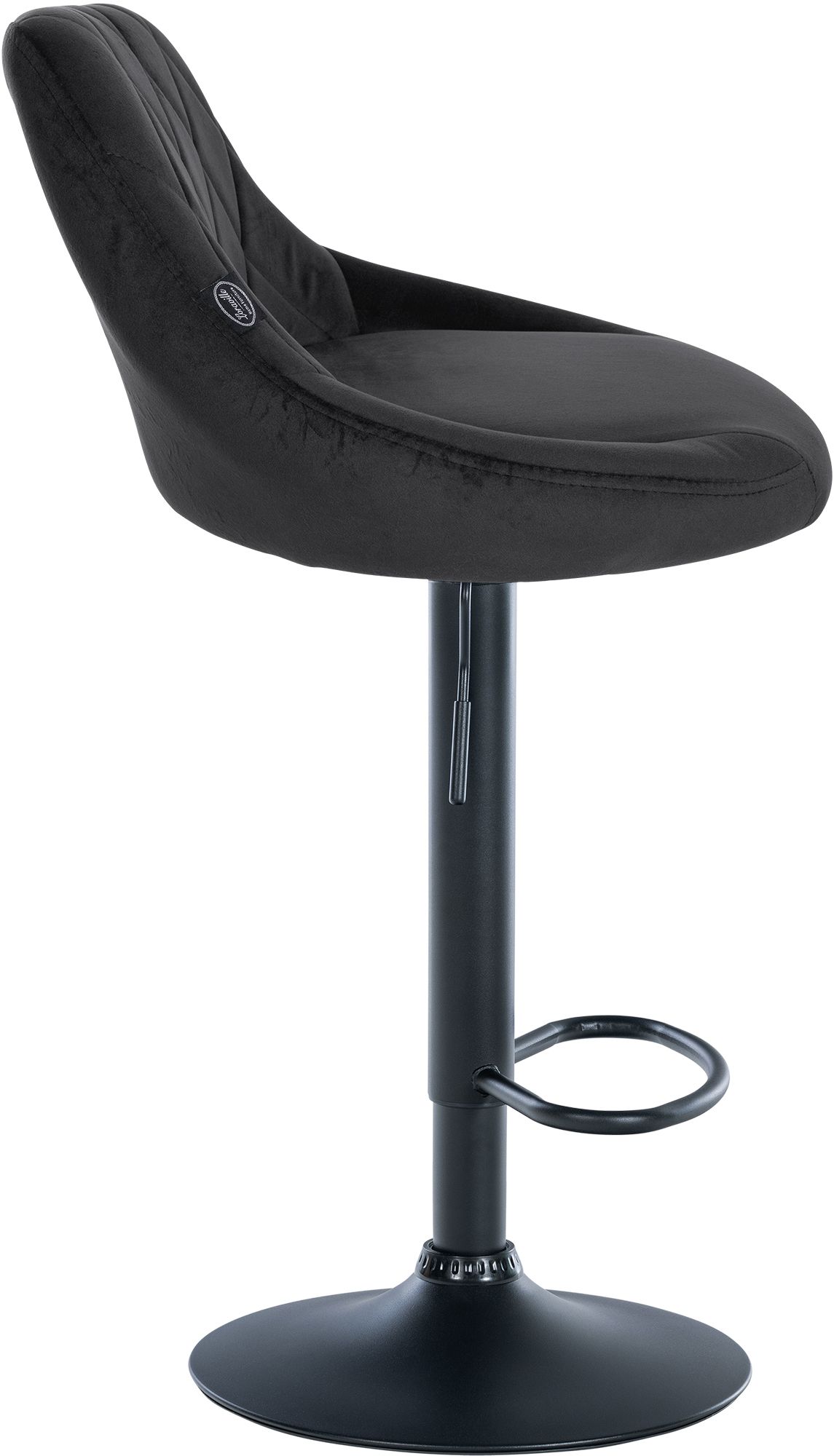 2er Set Barhocker Lazio Samt