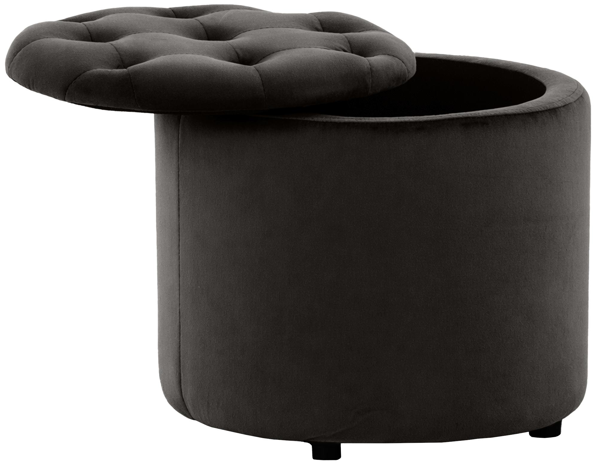 Sitzhocker Pantin Samt