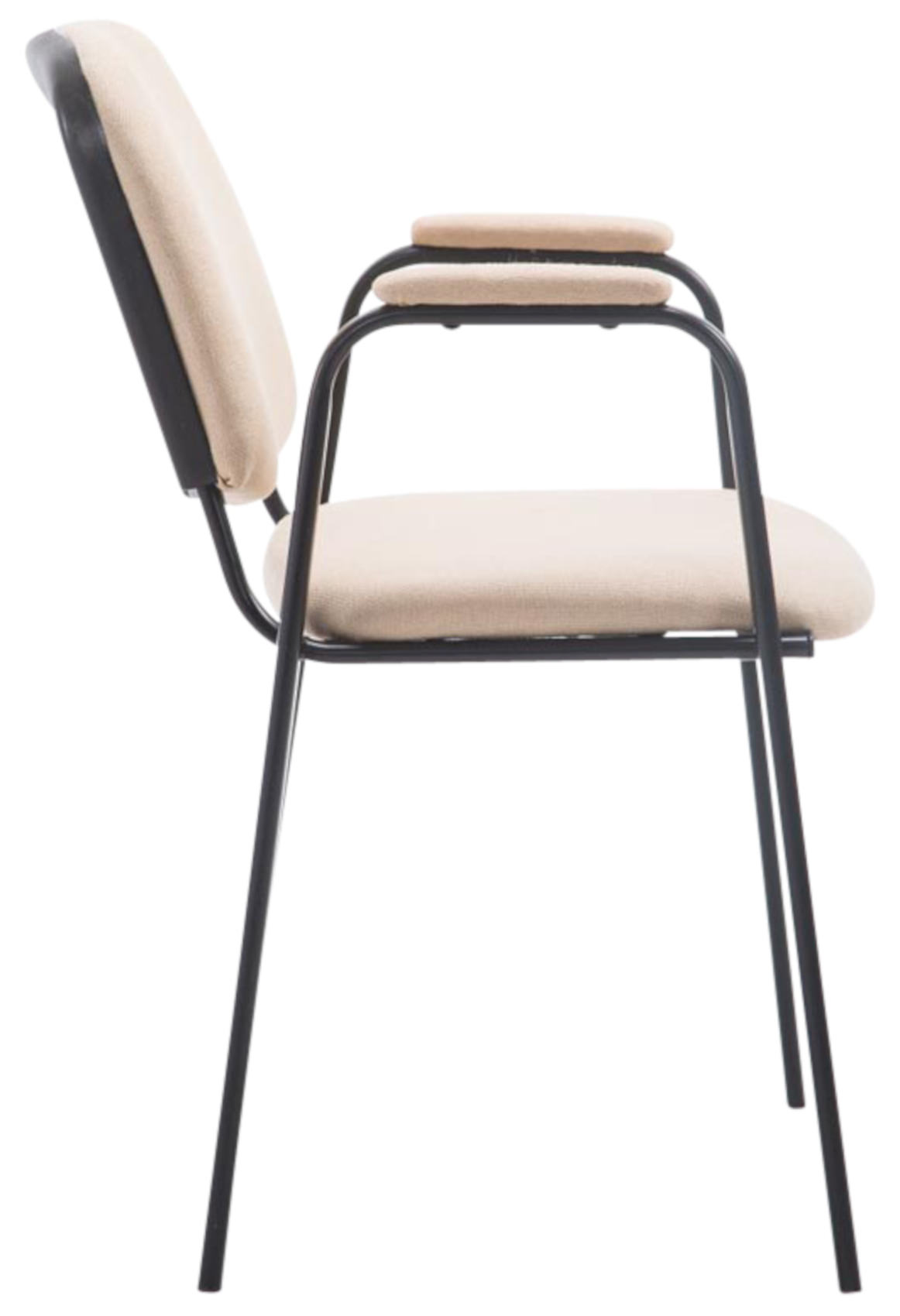4er Set Stapelstühle Ken Pro Stoff