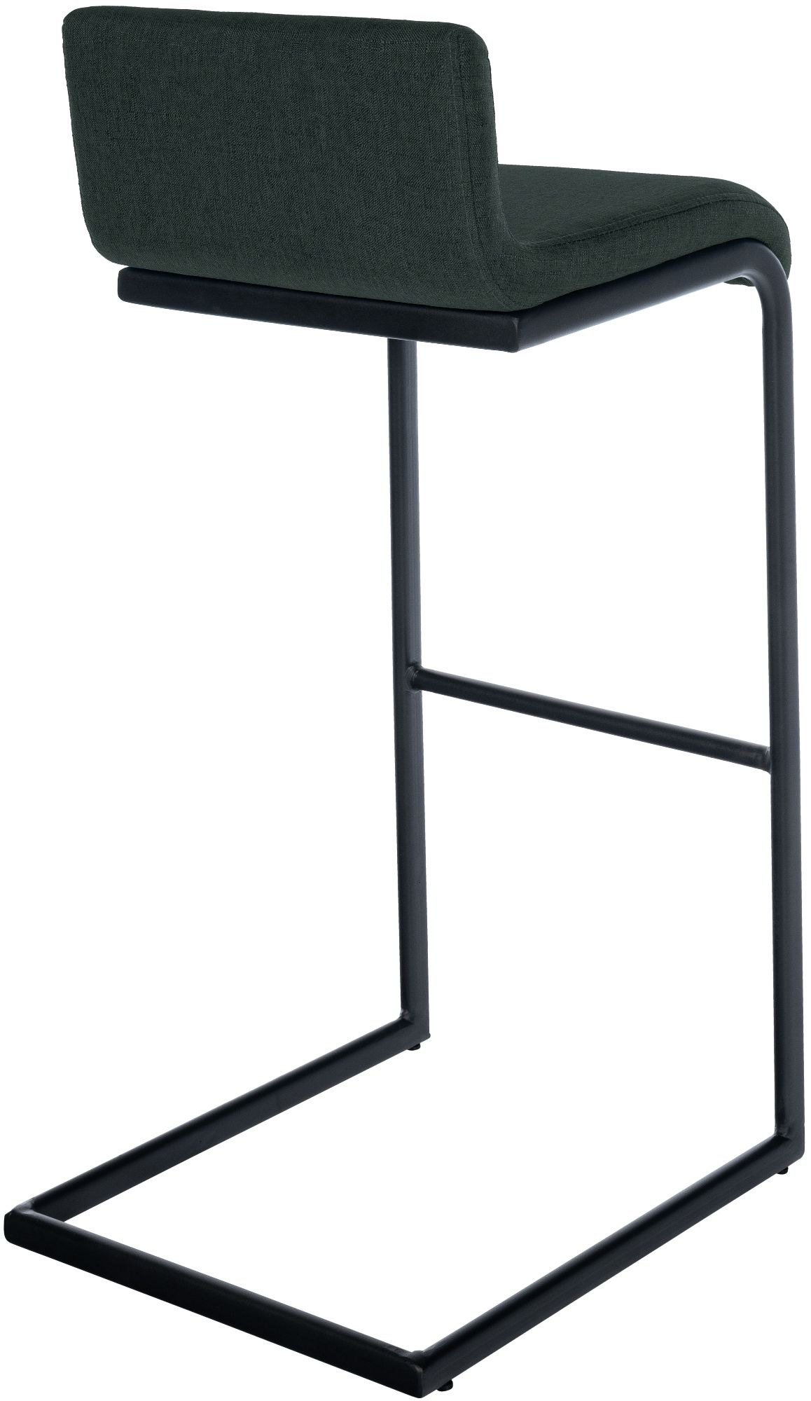 2er Set Barhocker Newport schwarzes Metallgestell