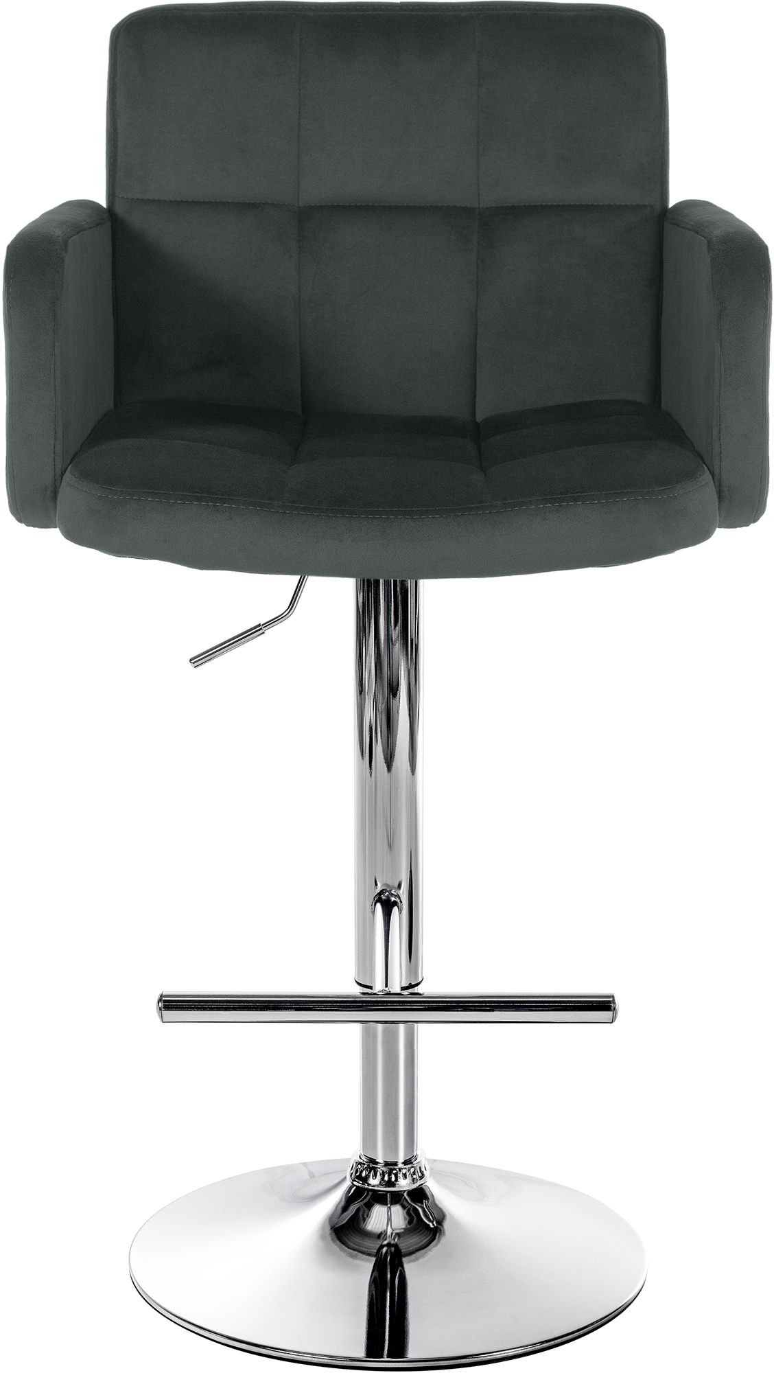 2er Set Barhocker Los Angeles Samt