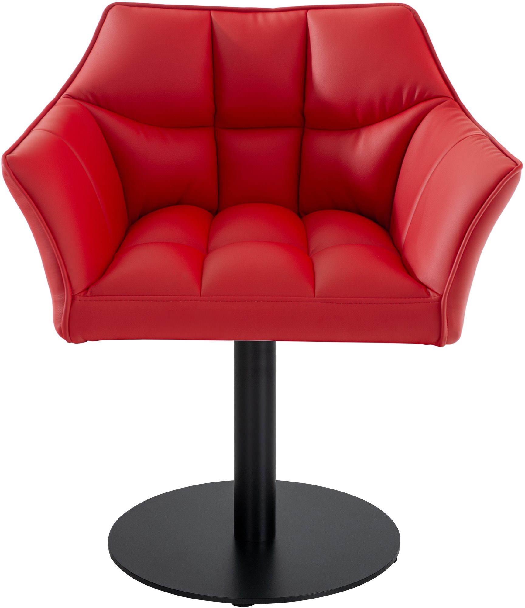 Lounger Damaso rot Kunstleder