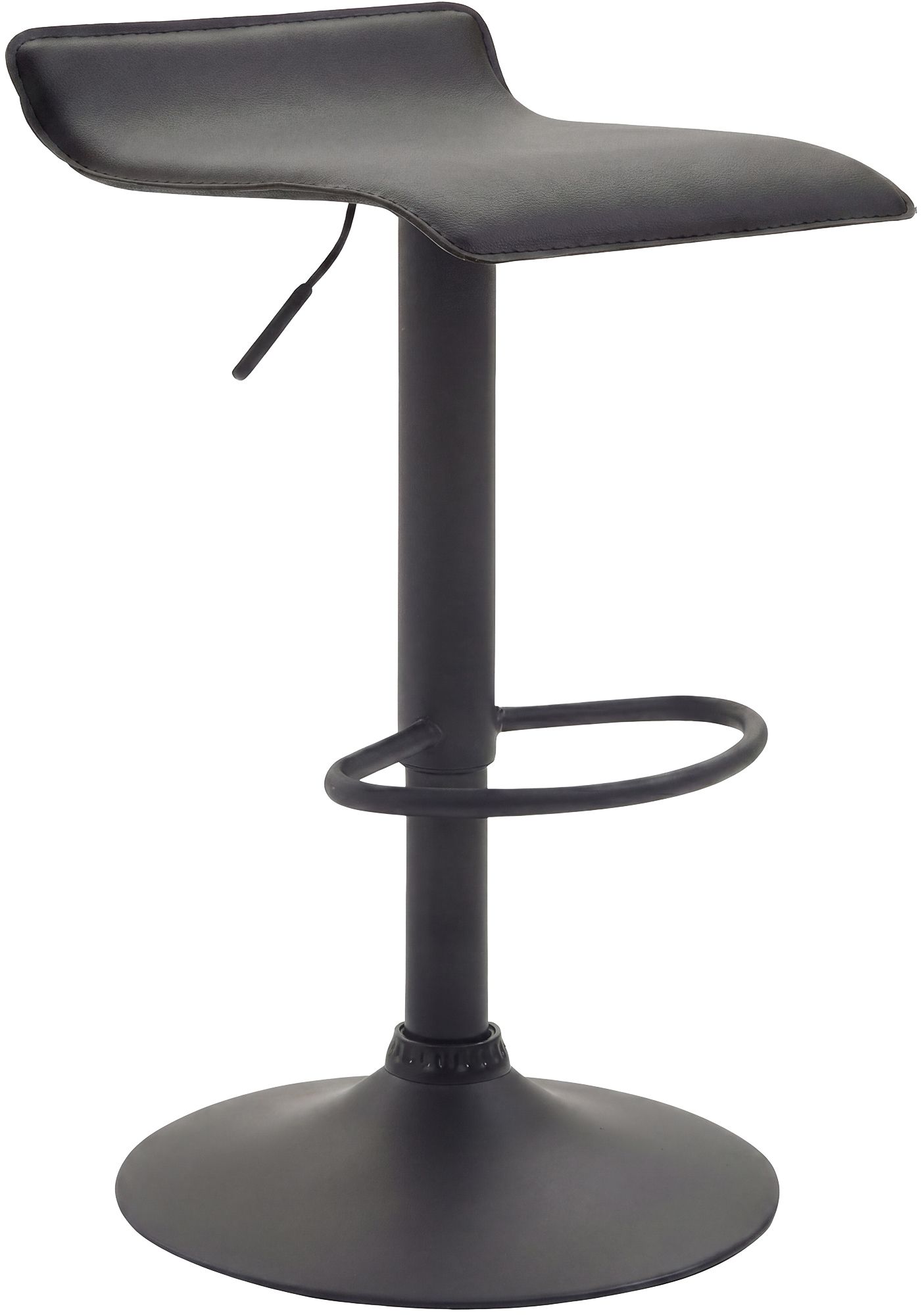 Bartisch-Set Lumo mit zwei Barhockern schwarz