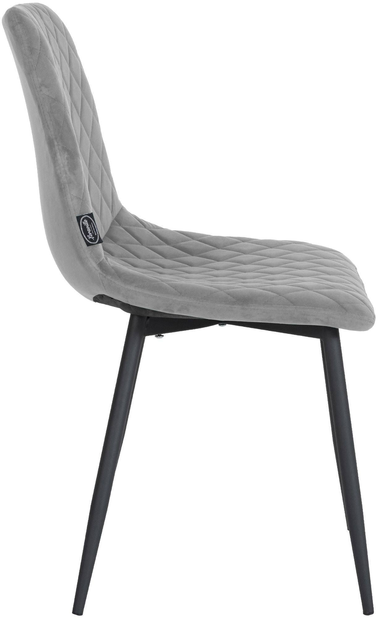 4er Set Stühle Telde Samt