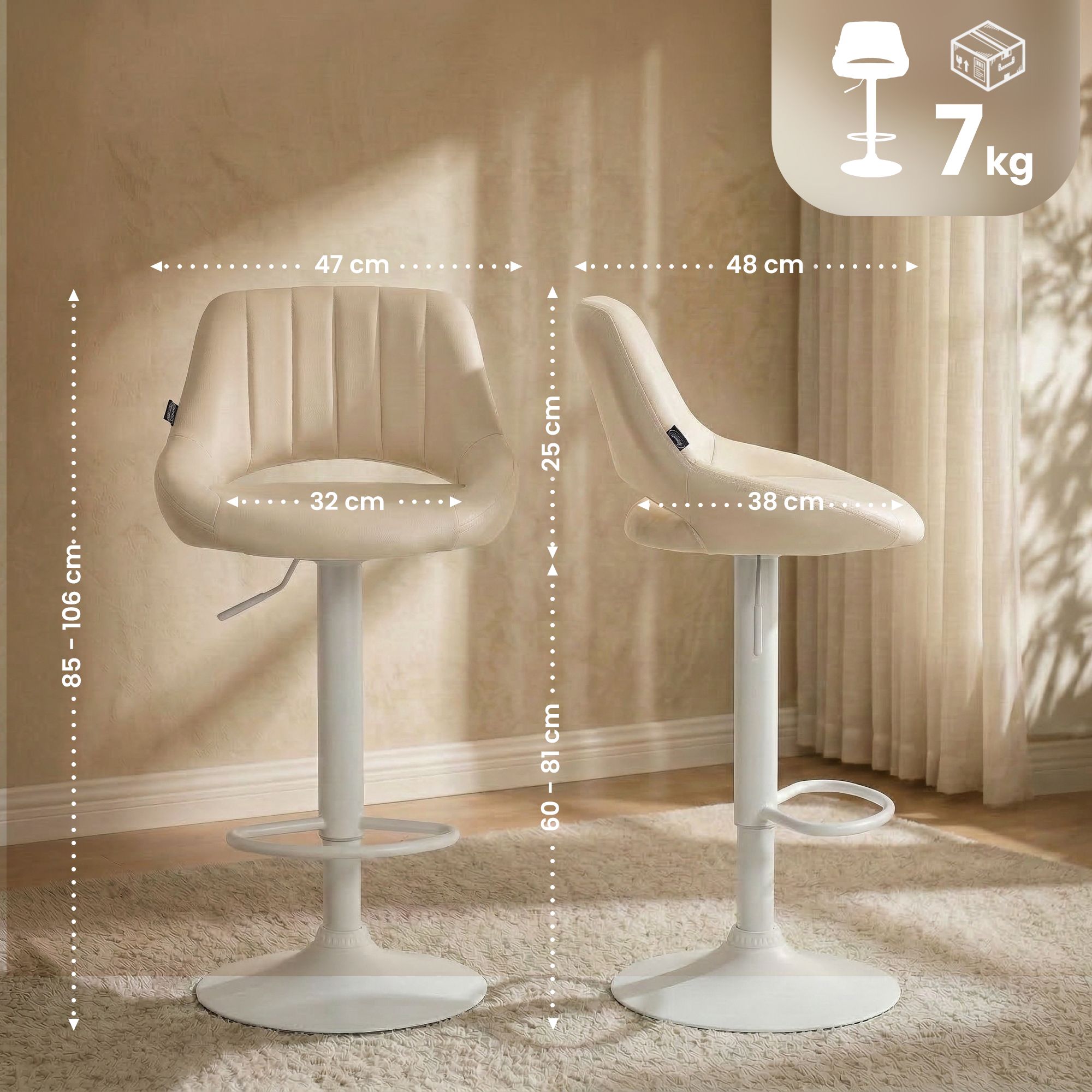 Barhocker Milet Kunstleder