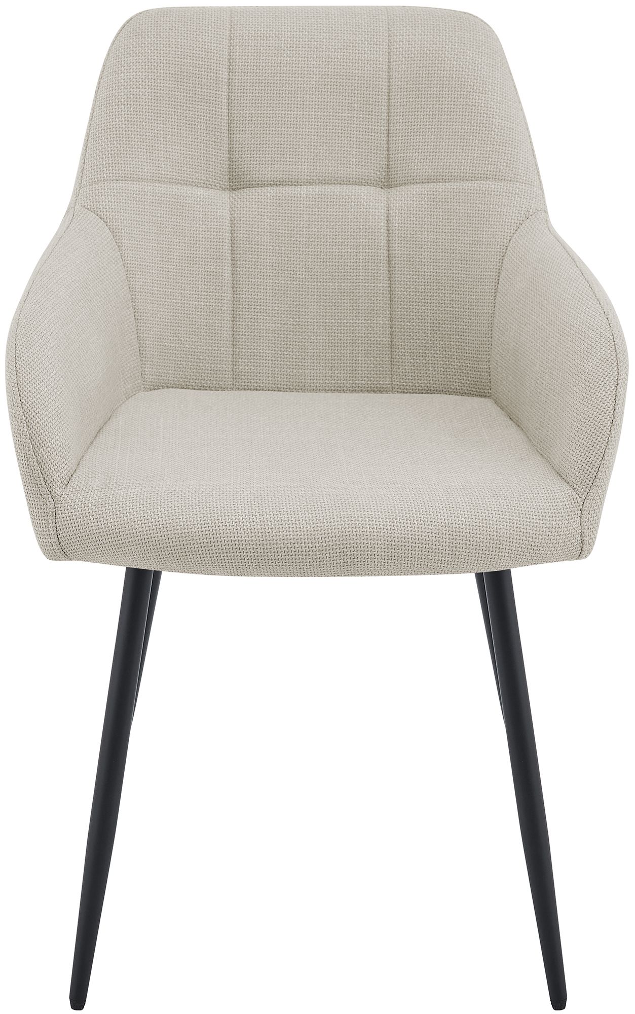 Esszimmerstuhl Fergus Stoff creme