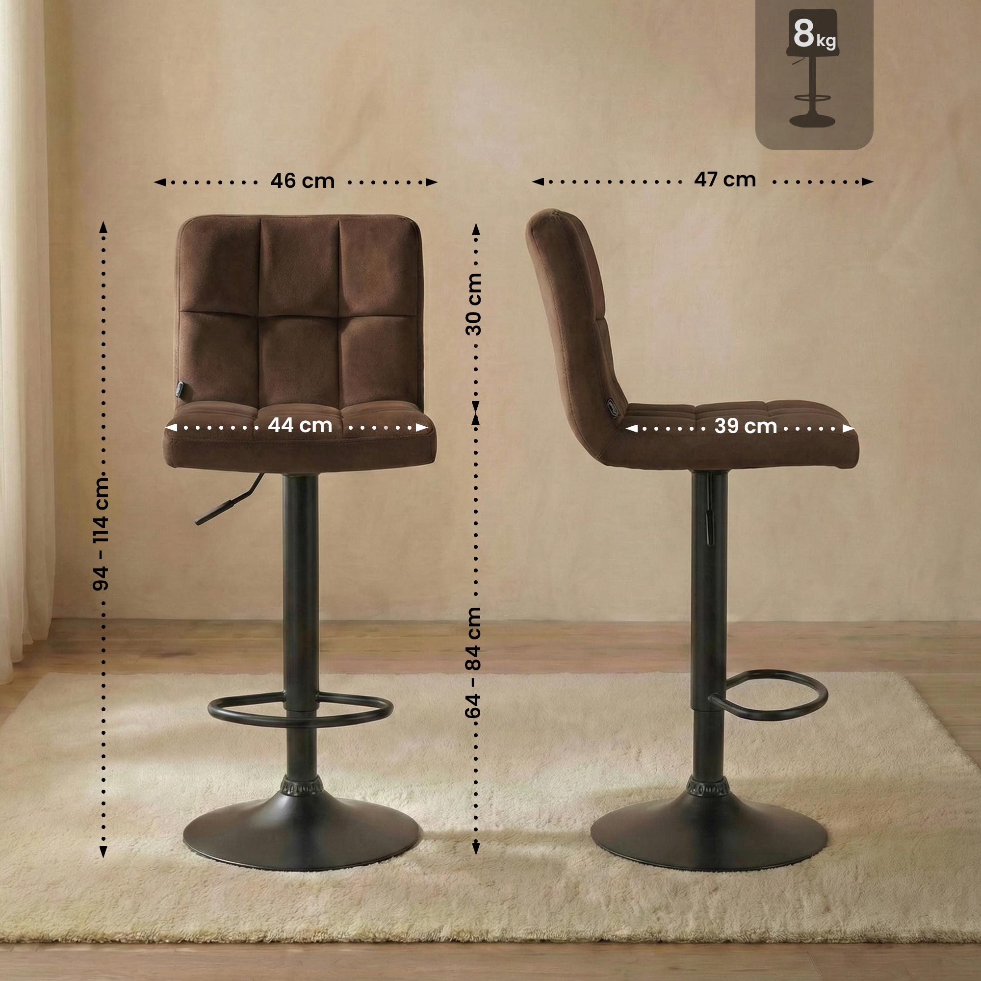 Barhocker Peru Samt