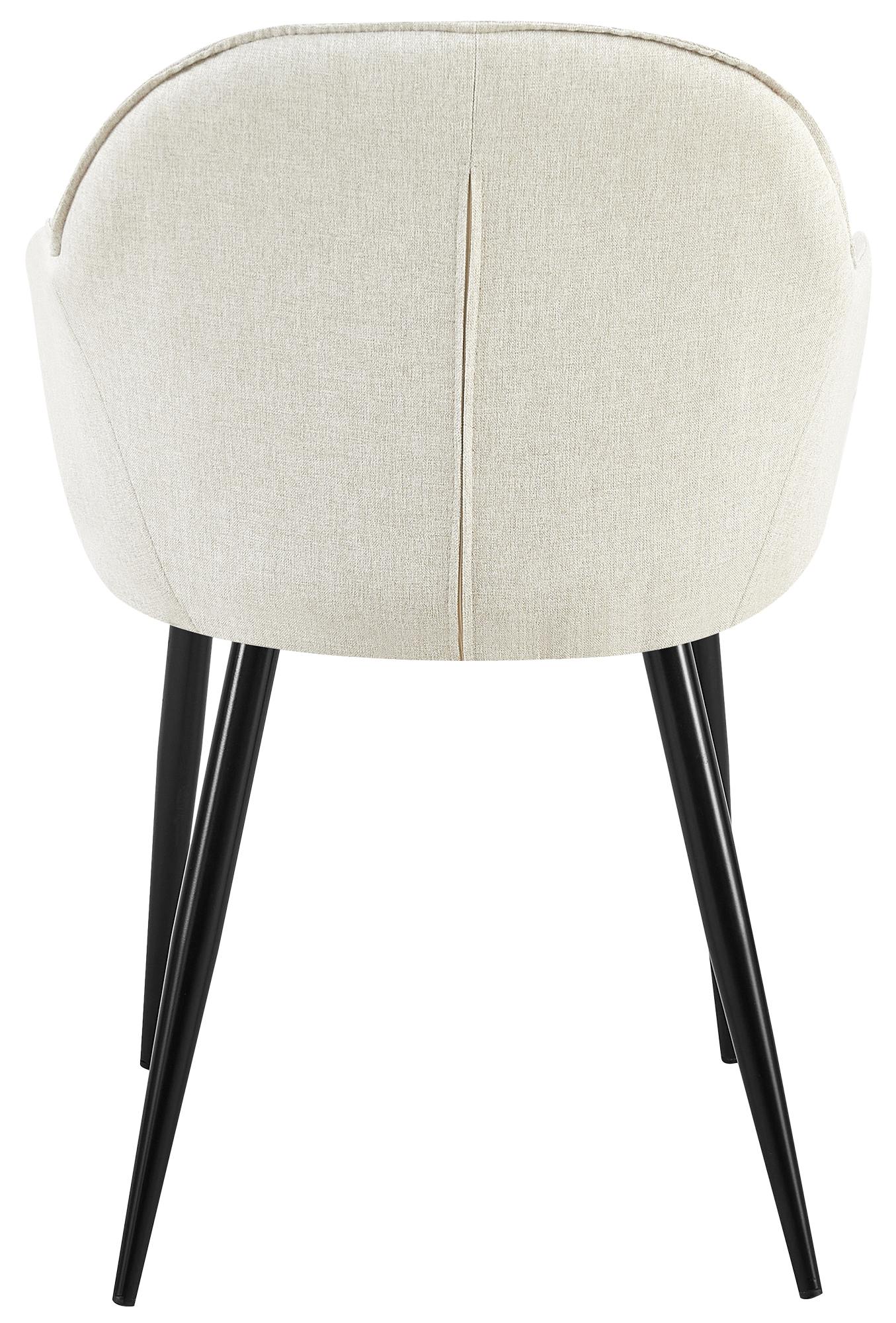 Esszimmerstuhl Boise Stoff creme