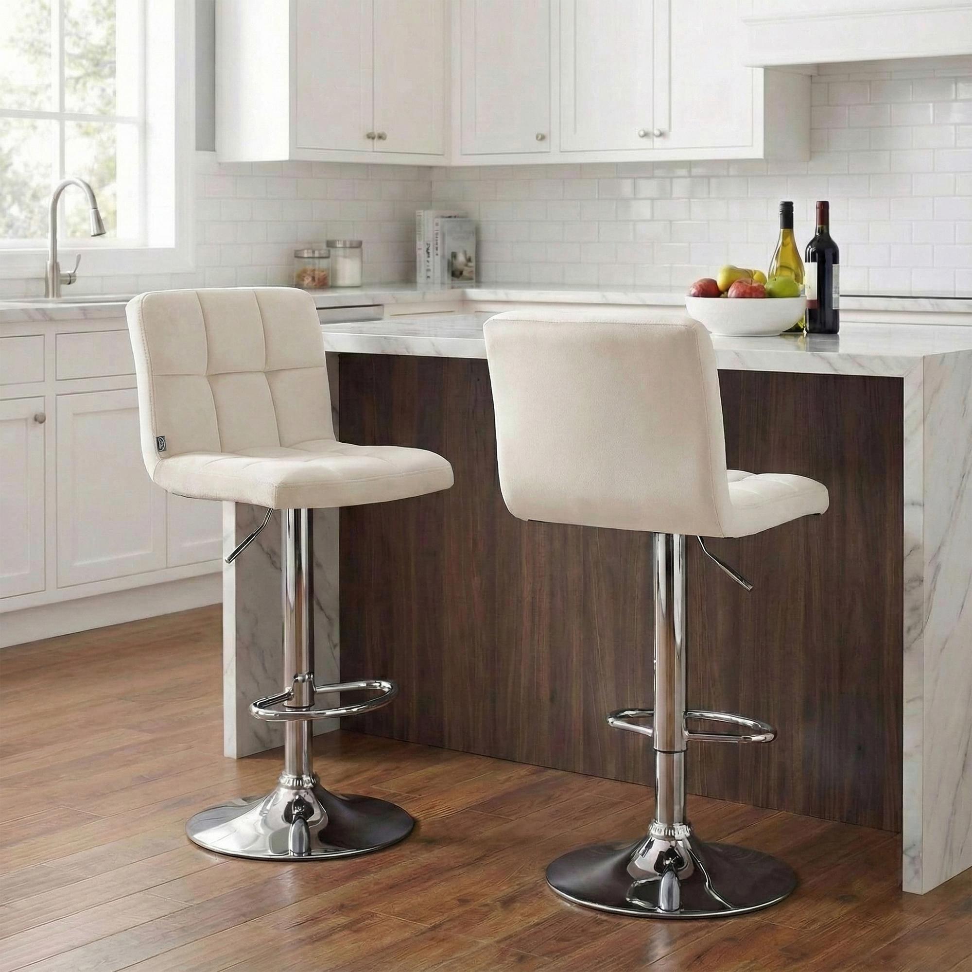 2er Set Barhocker Peru Samt