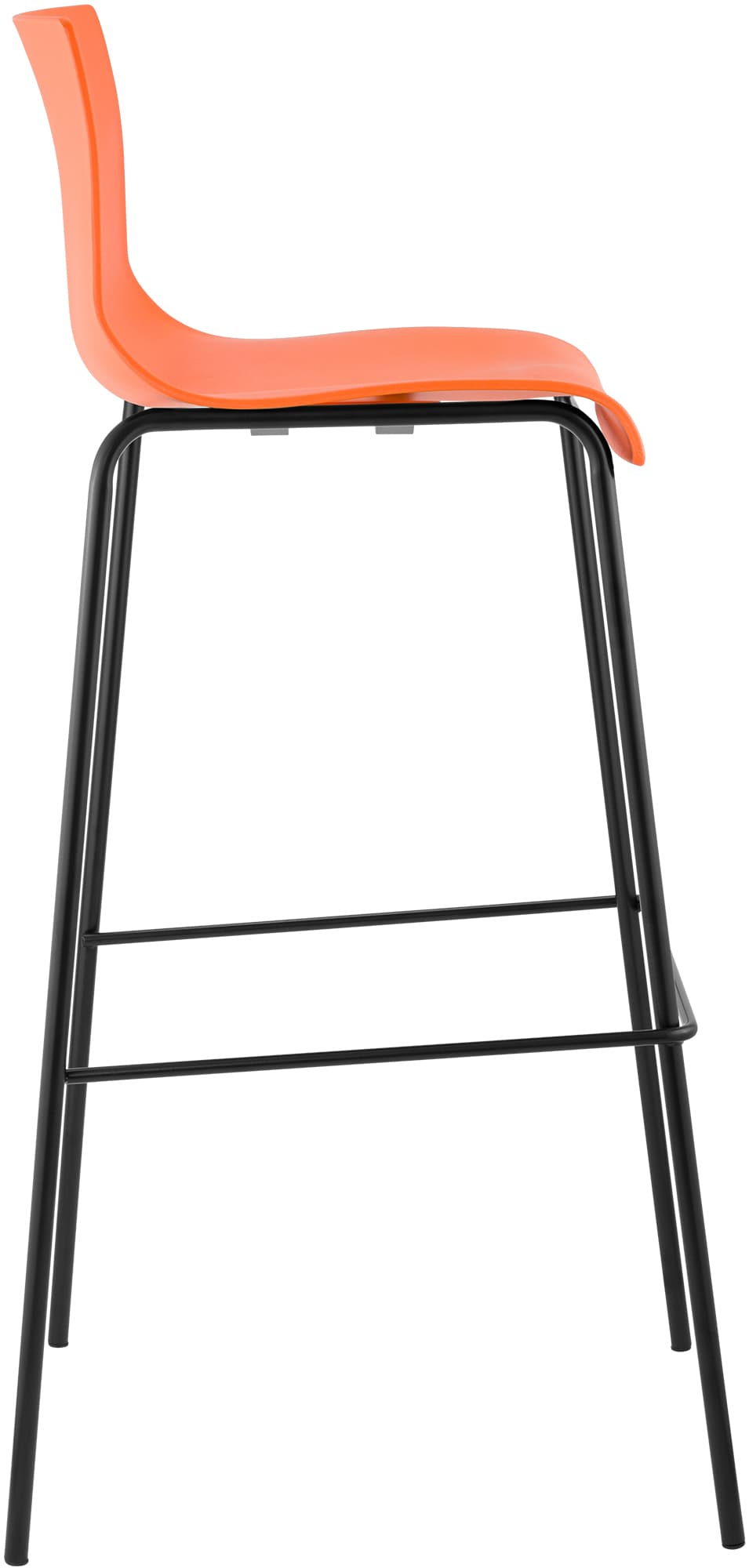 Barhocker Hover Kunststoff 4-Fuß Gestell