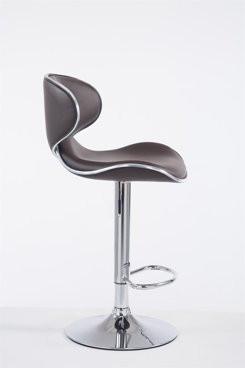 Barhocker Las Vegas V2 braun chrom