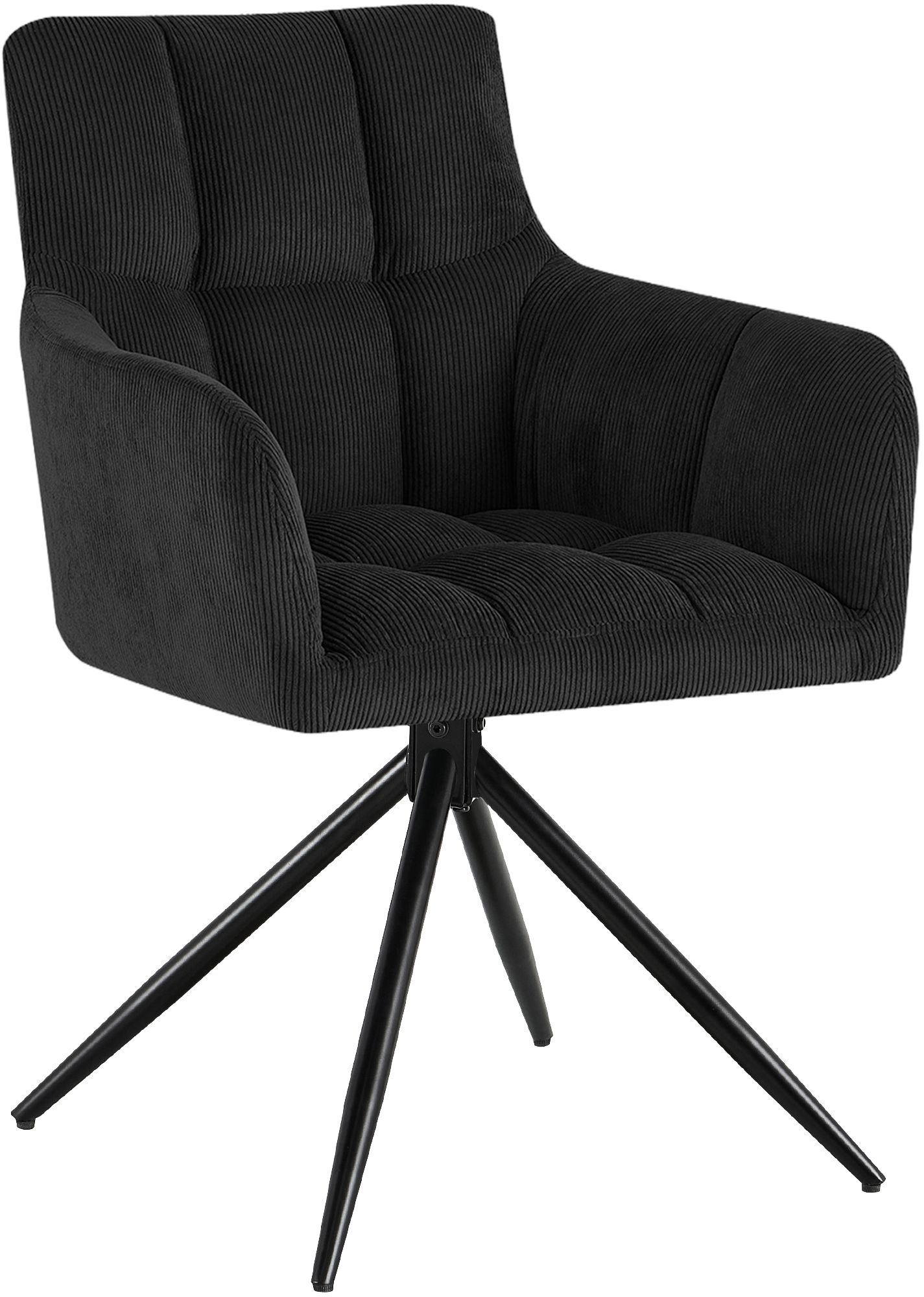 Esszimmerstuhl Jonah Cord schwarz