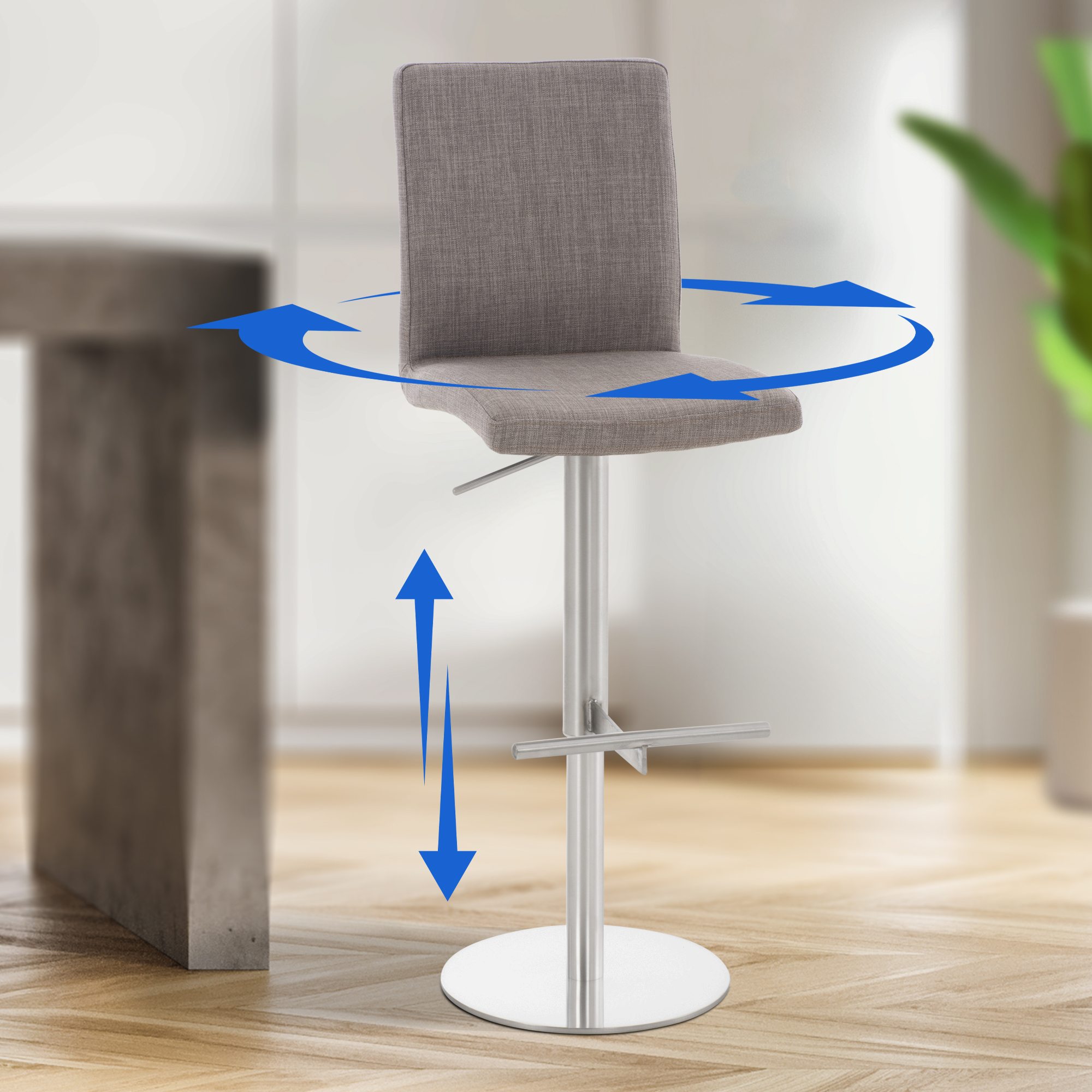 Barhocker Cadiz Stoffbezug