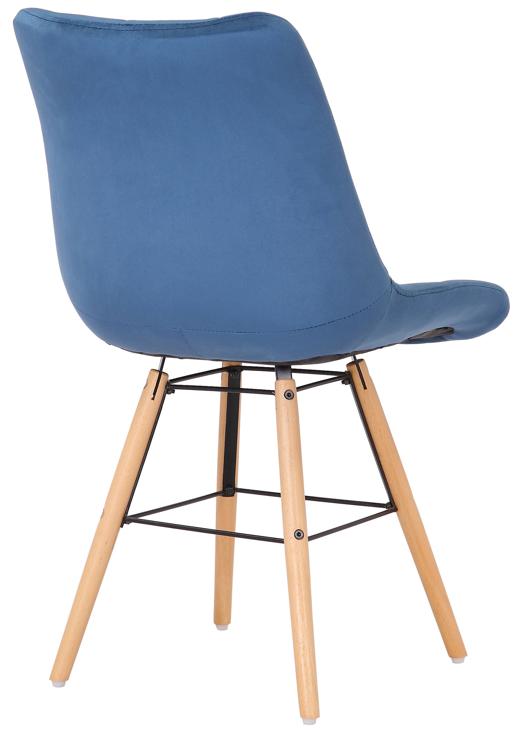 Stuhl Leni Samt blau