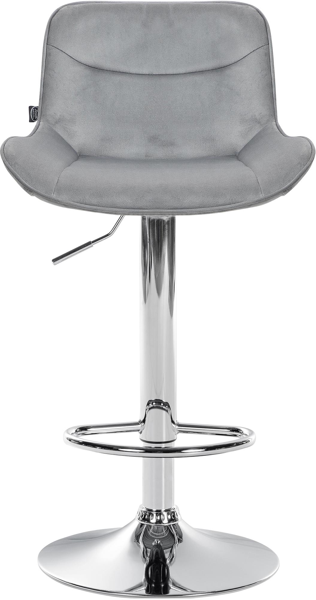 2er Set Barhocker Vonore Samt