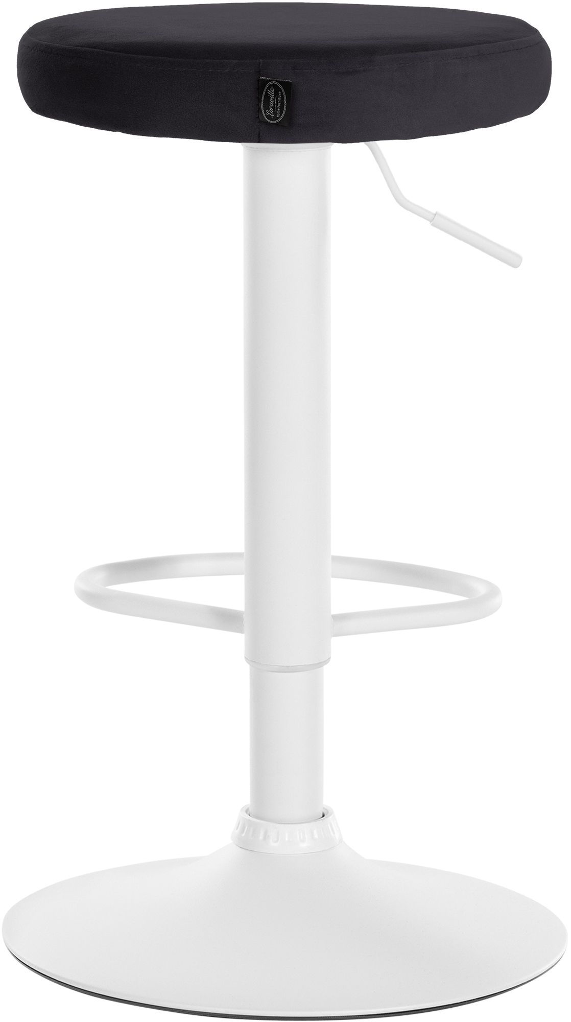 2er Set Barhocker Ponte Samt