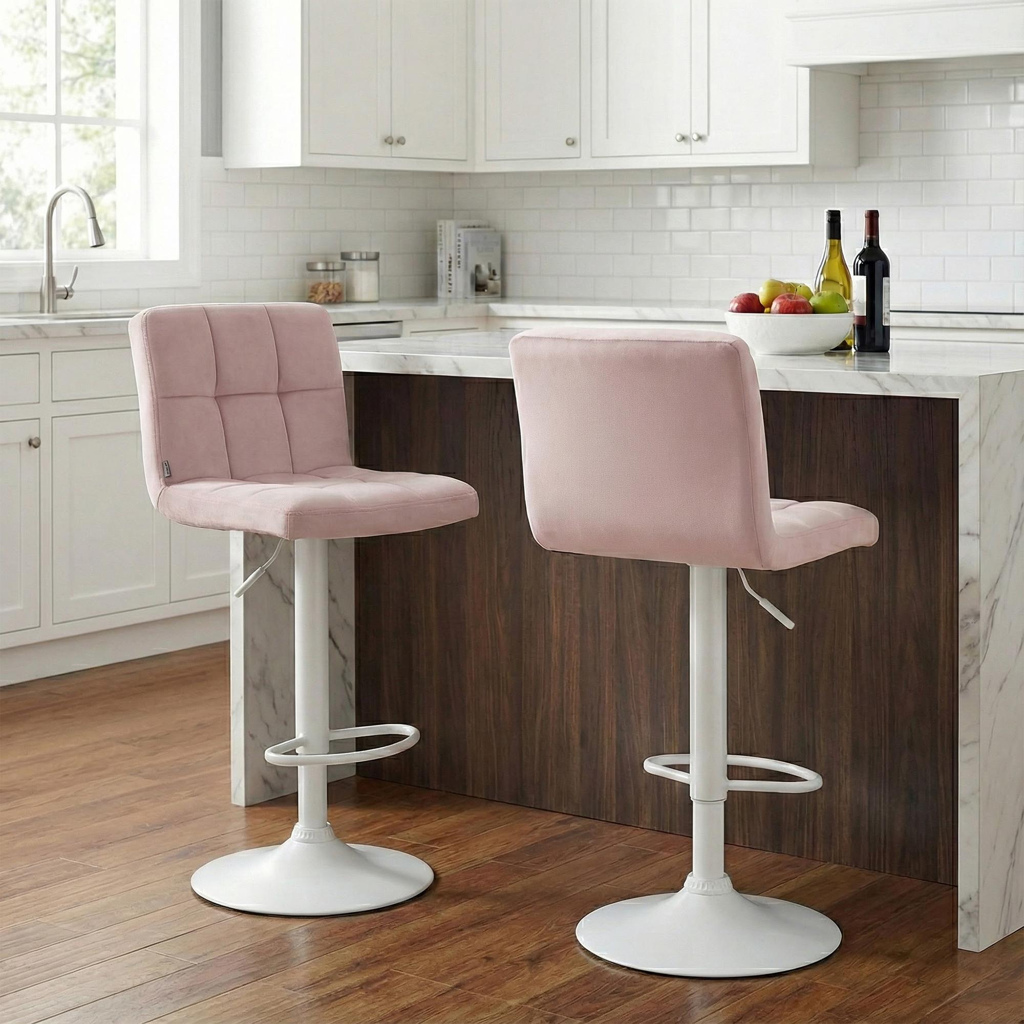 2er Set Barhocker Peru Samt