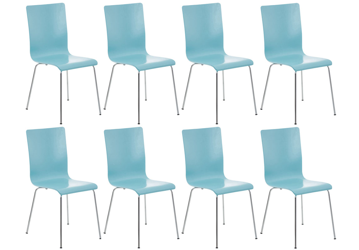 8er-Set Wartezimmerstuhl PEPE