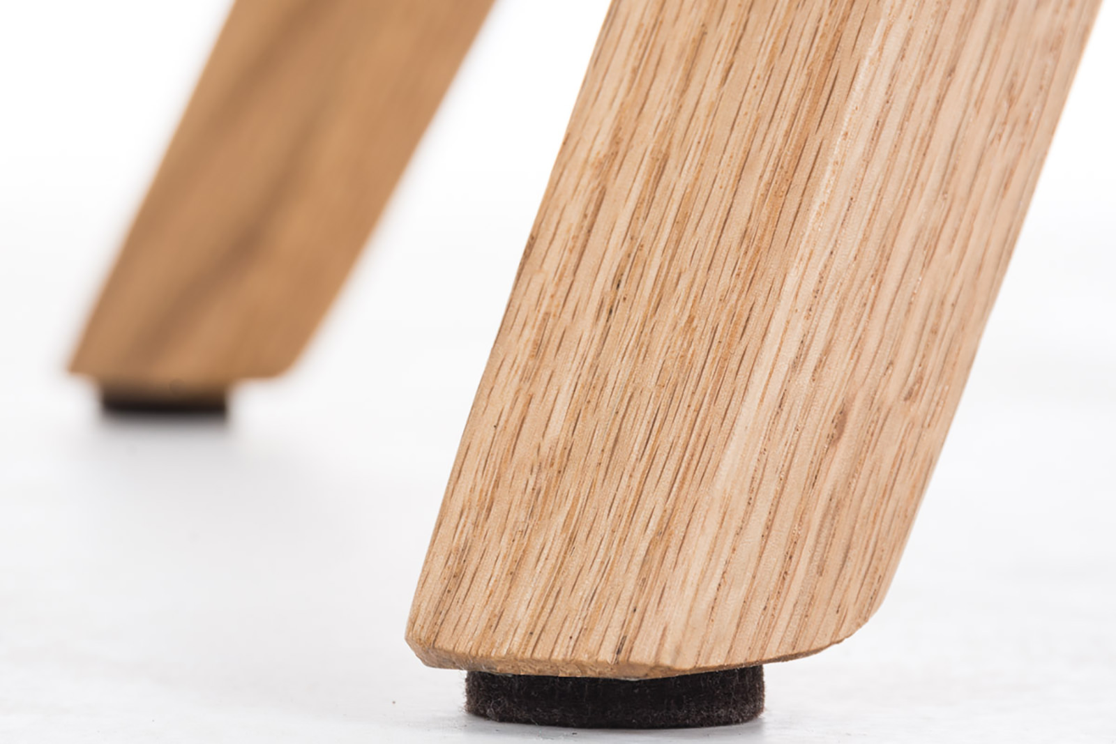 4er Set Stühle Pegleg Stoff Square