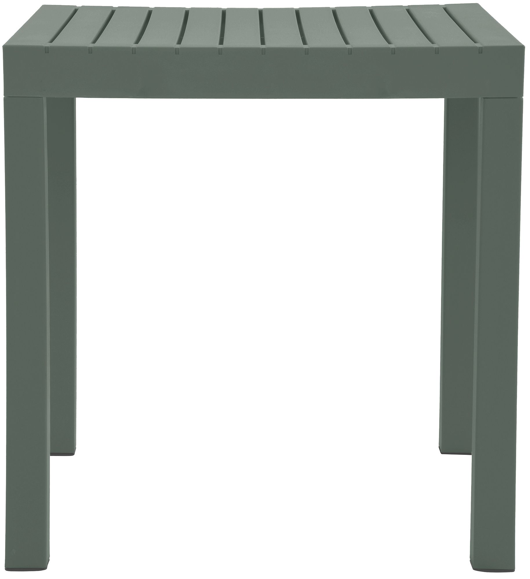Gartentisch Kato 73 x 73 cm oliv