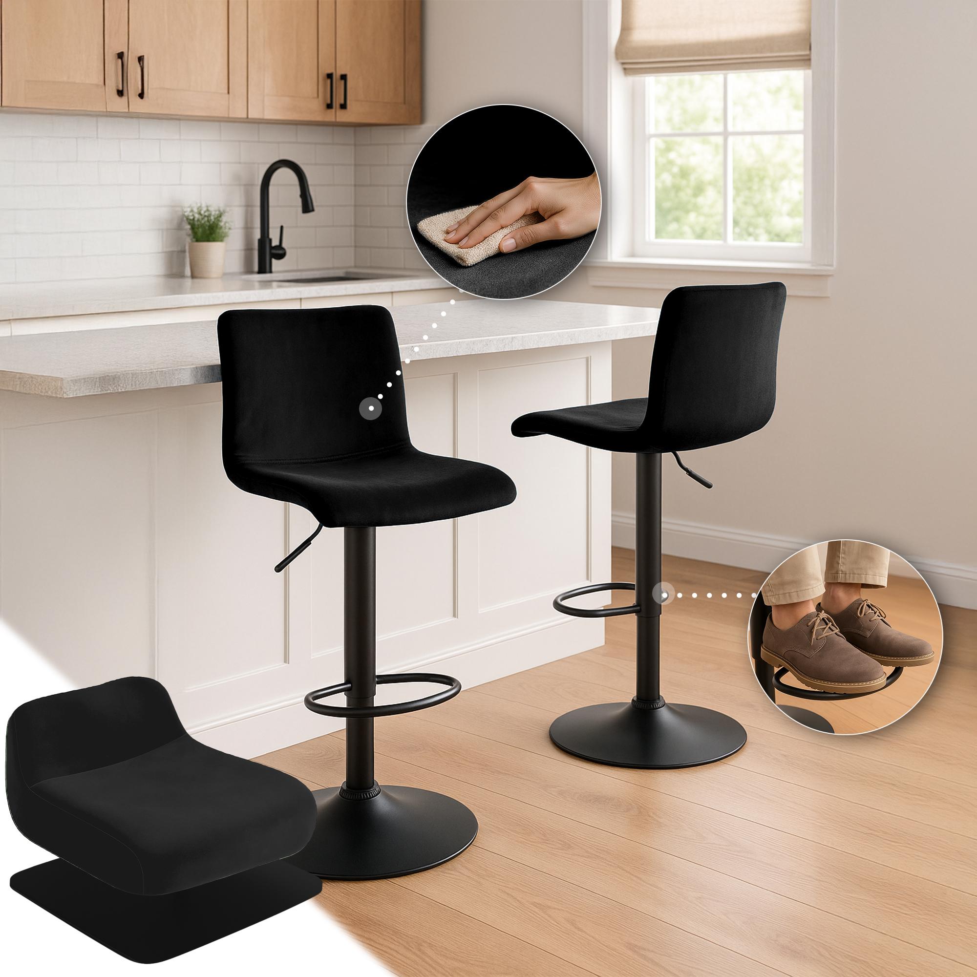 Barhocker Hover Samt
