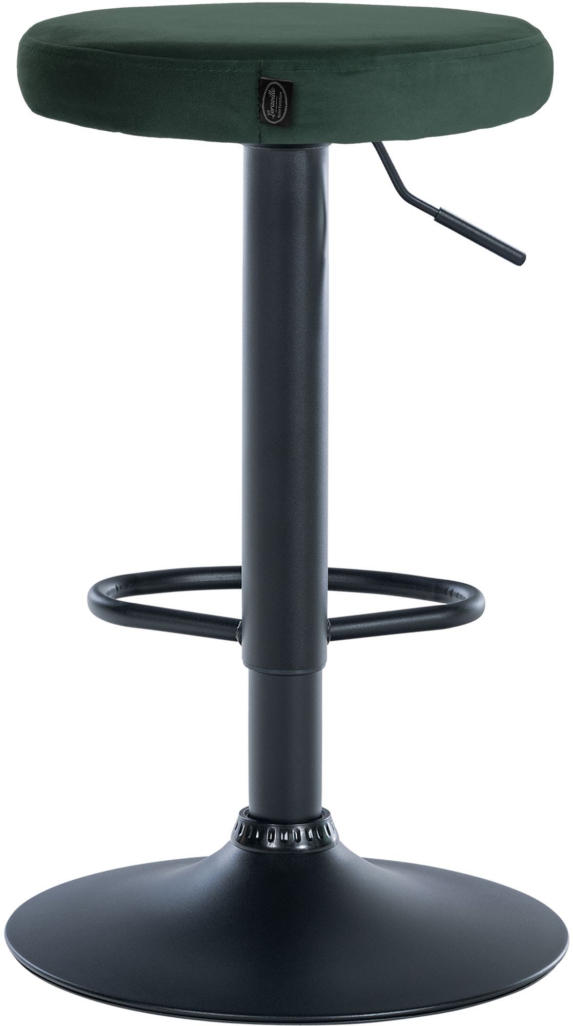 2er Set Barhocker Ponte Samt