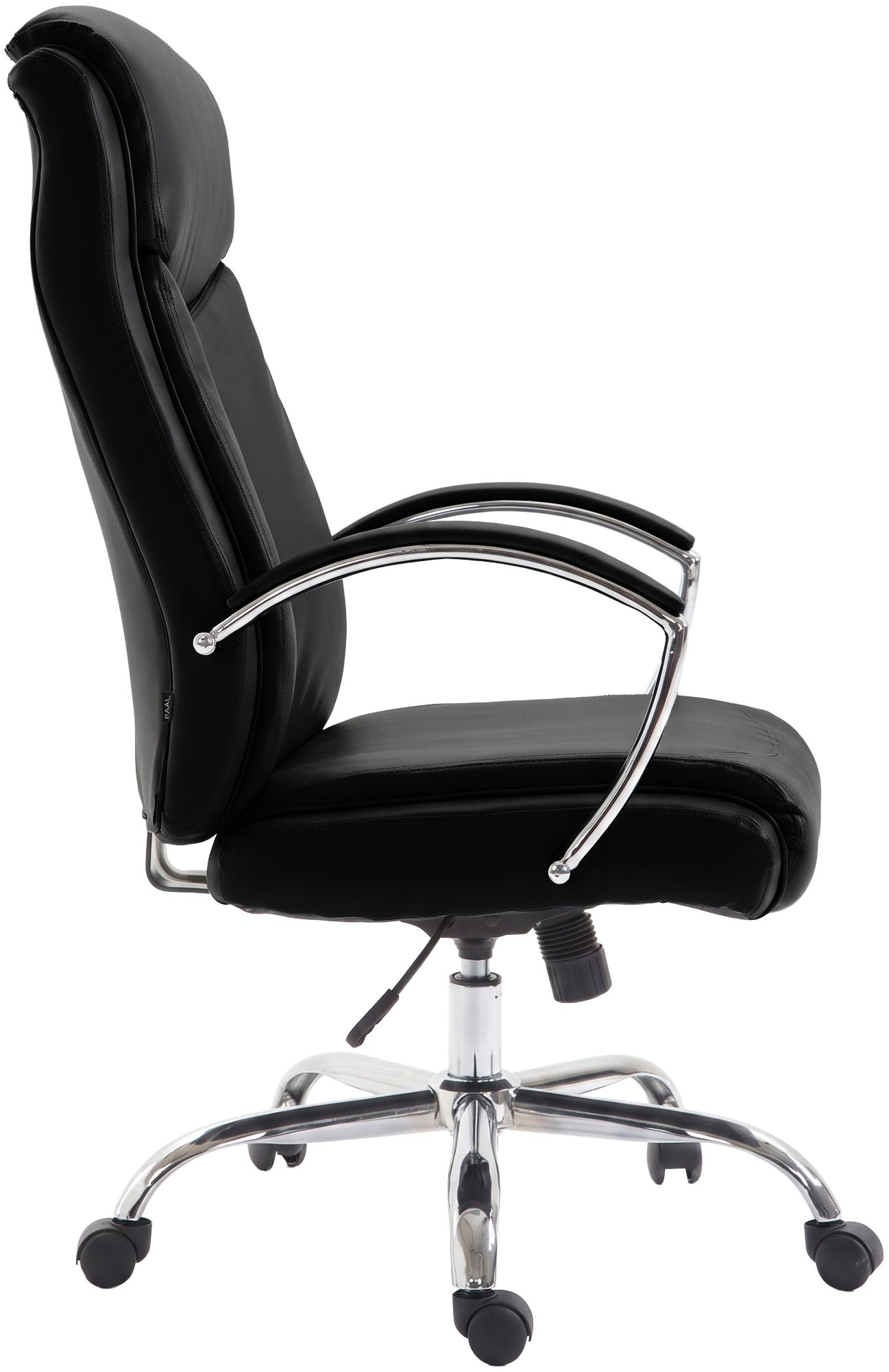 Bürostuhl Arlen Lederoptik schwarz