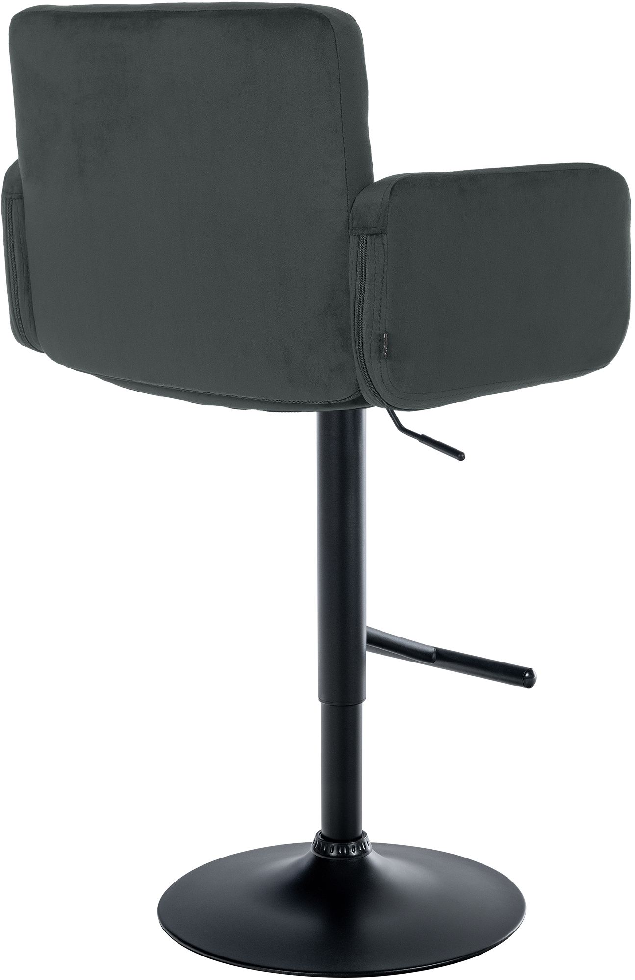 2er Set Barhocker Los Angeles Samt