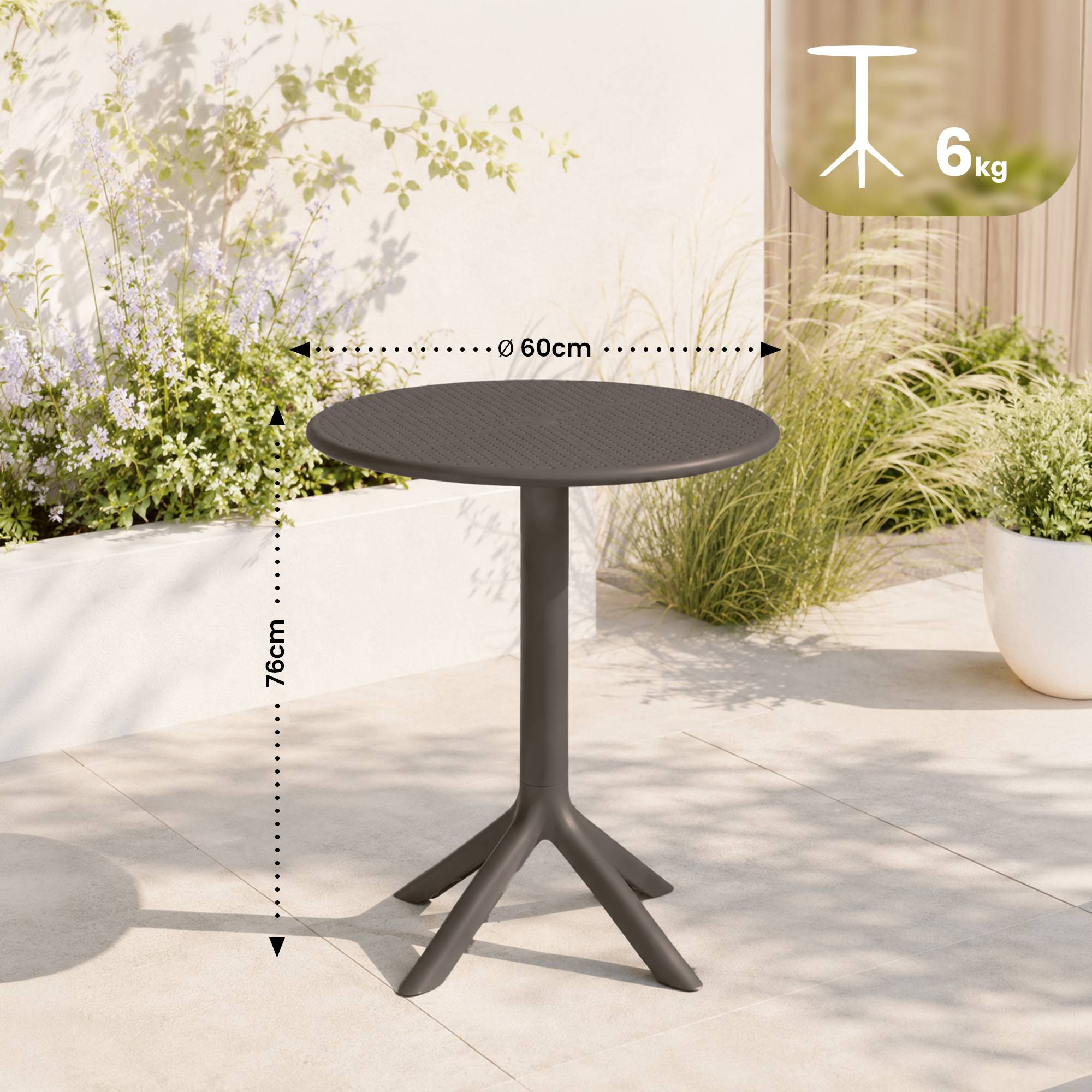 Tisch Lacota rund 60 cm