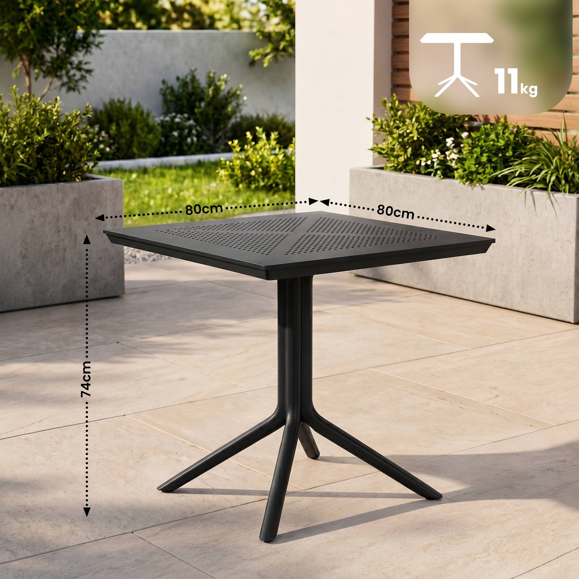 Tisch Lenval 80x80 cm