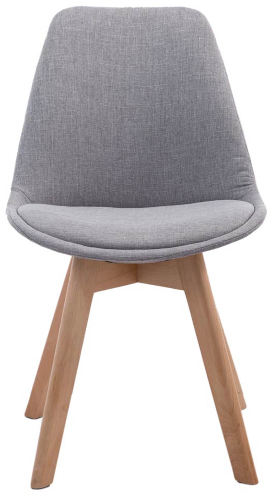 4er Set Besucherstühle Borneo V2 Stoff