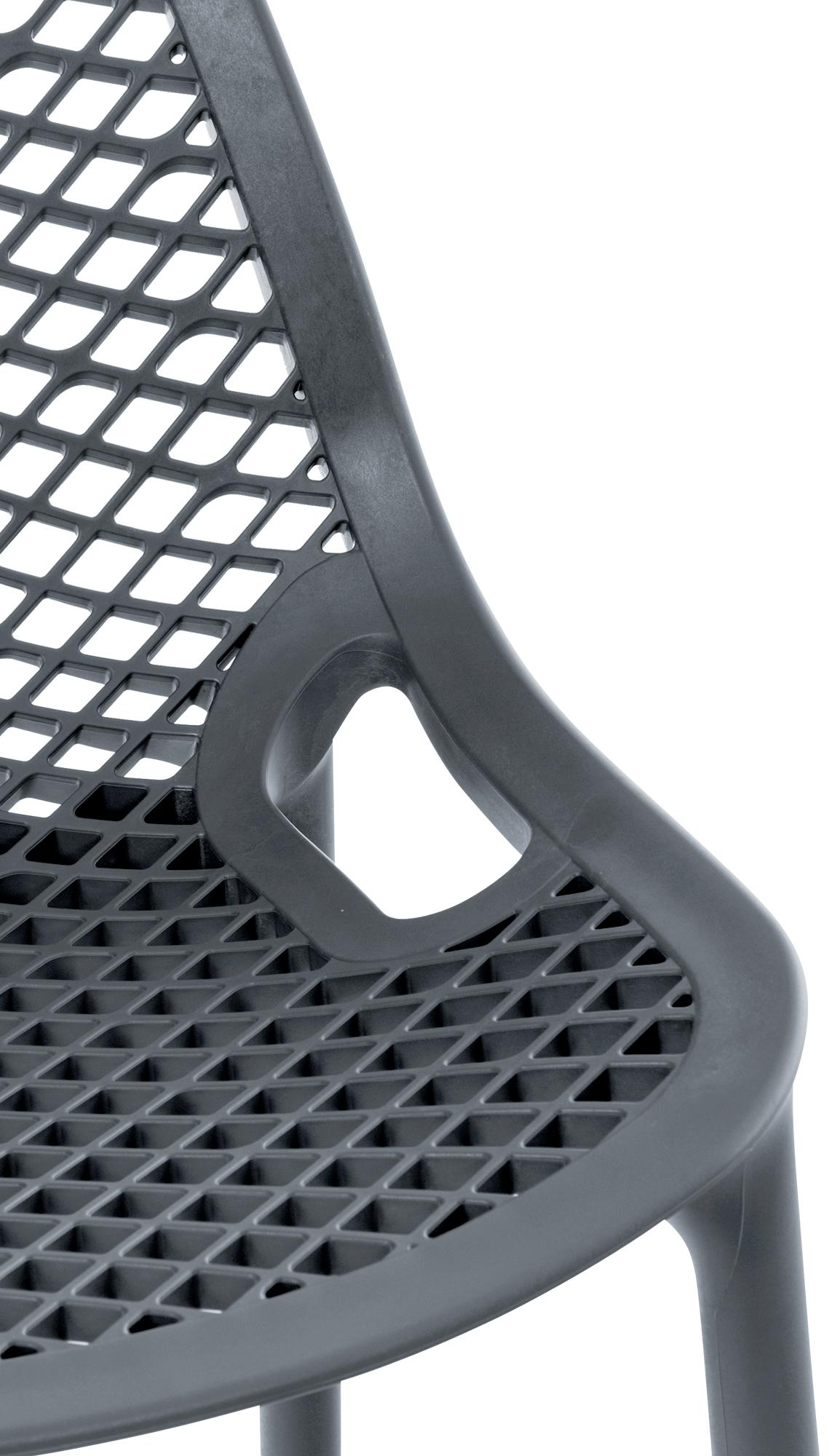 2er Set Outdoor Barhocker Air