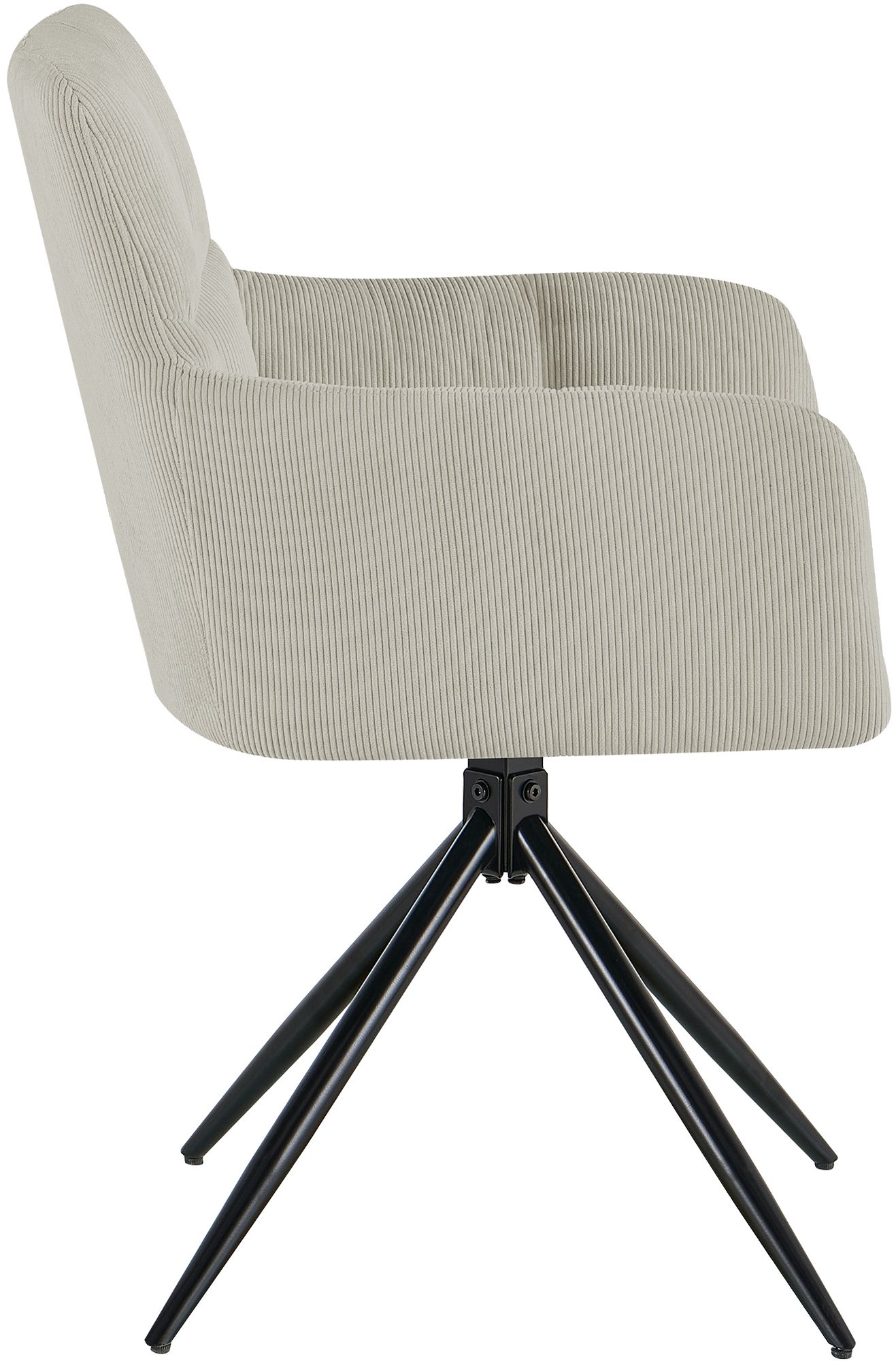 Esszimmerstuhl Jonah Cord creme