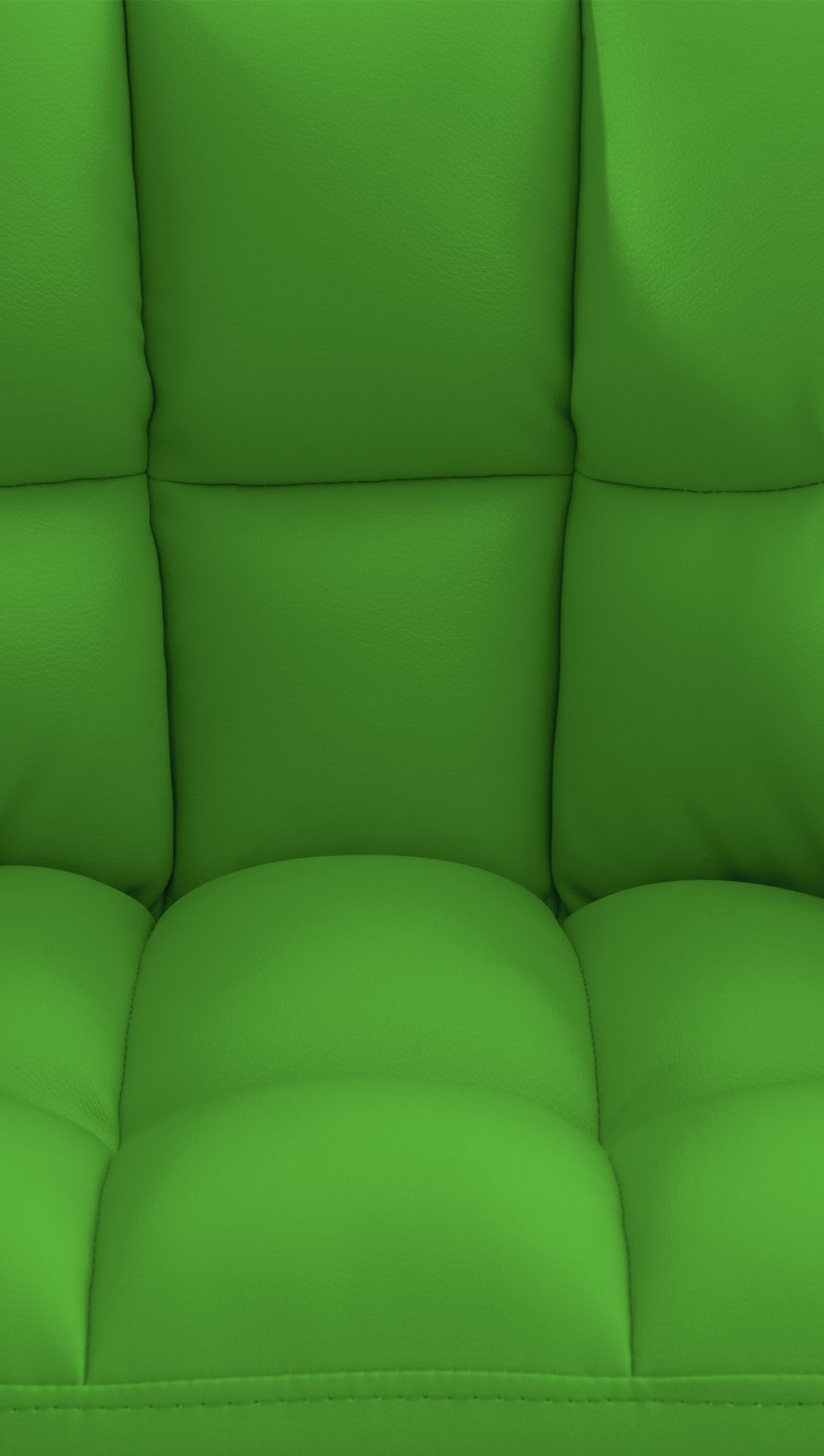 Lounger Damaso grün Kunstleder
