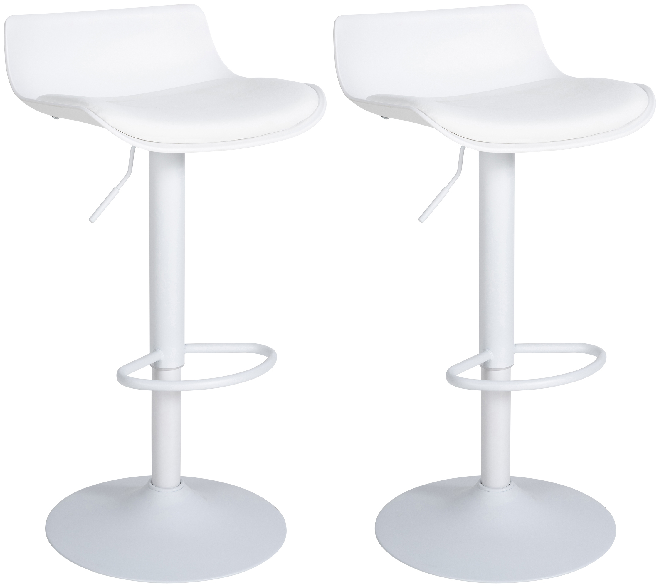 2er Set Barhocker Aveiro Kunstleder