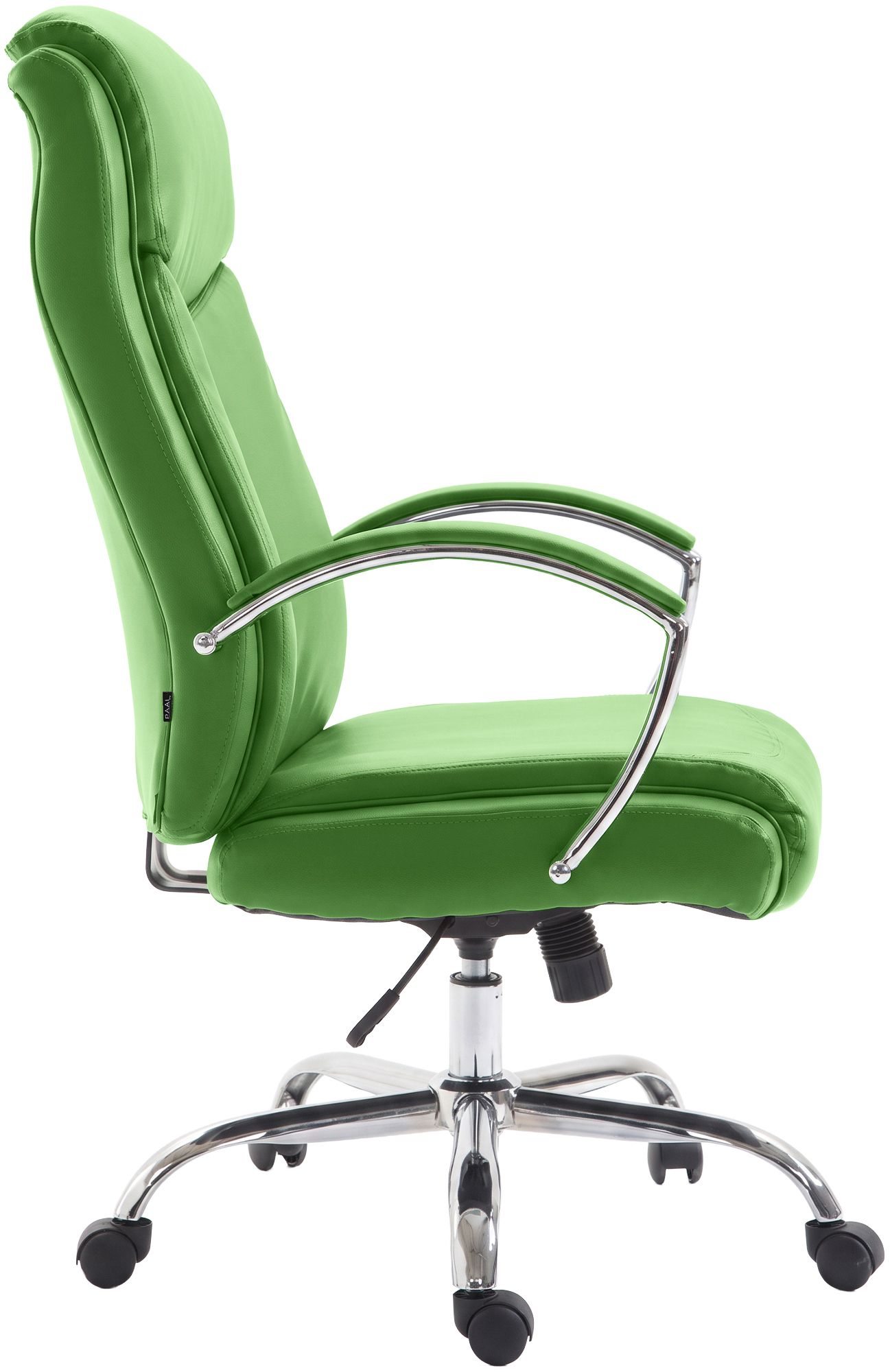 Bürostuhl Arlen Lederoptik grün
