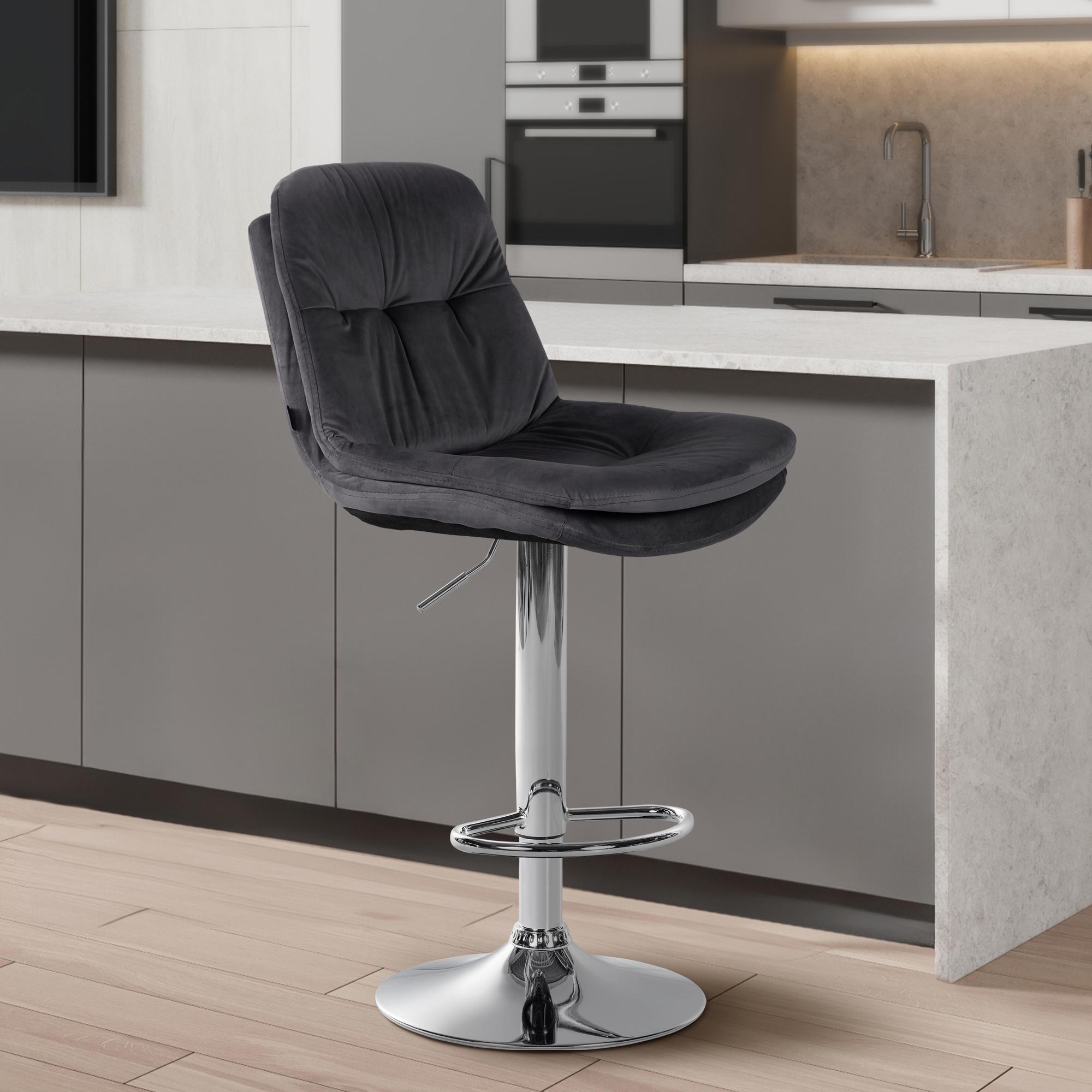 Barhocker Laurel Samt