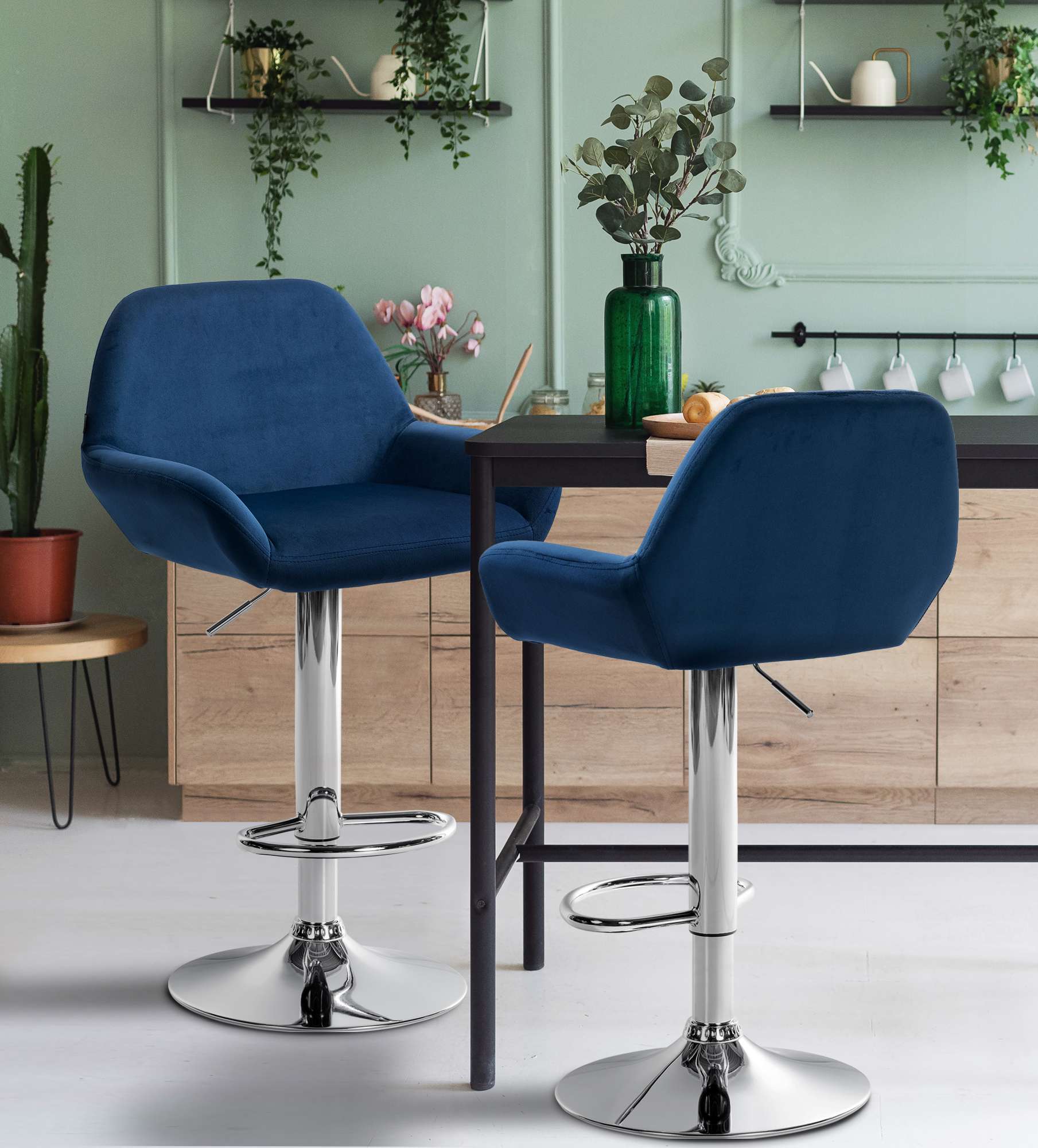 Barhocker Braga Samt