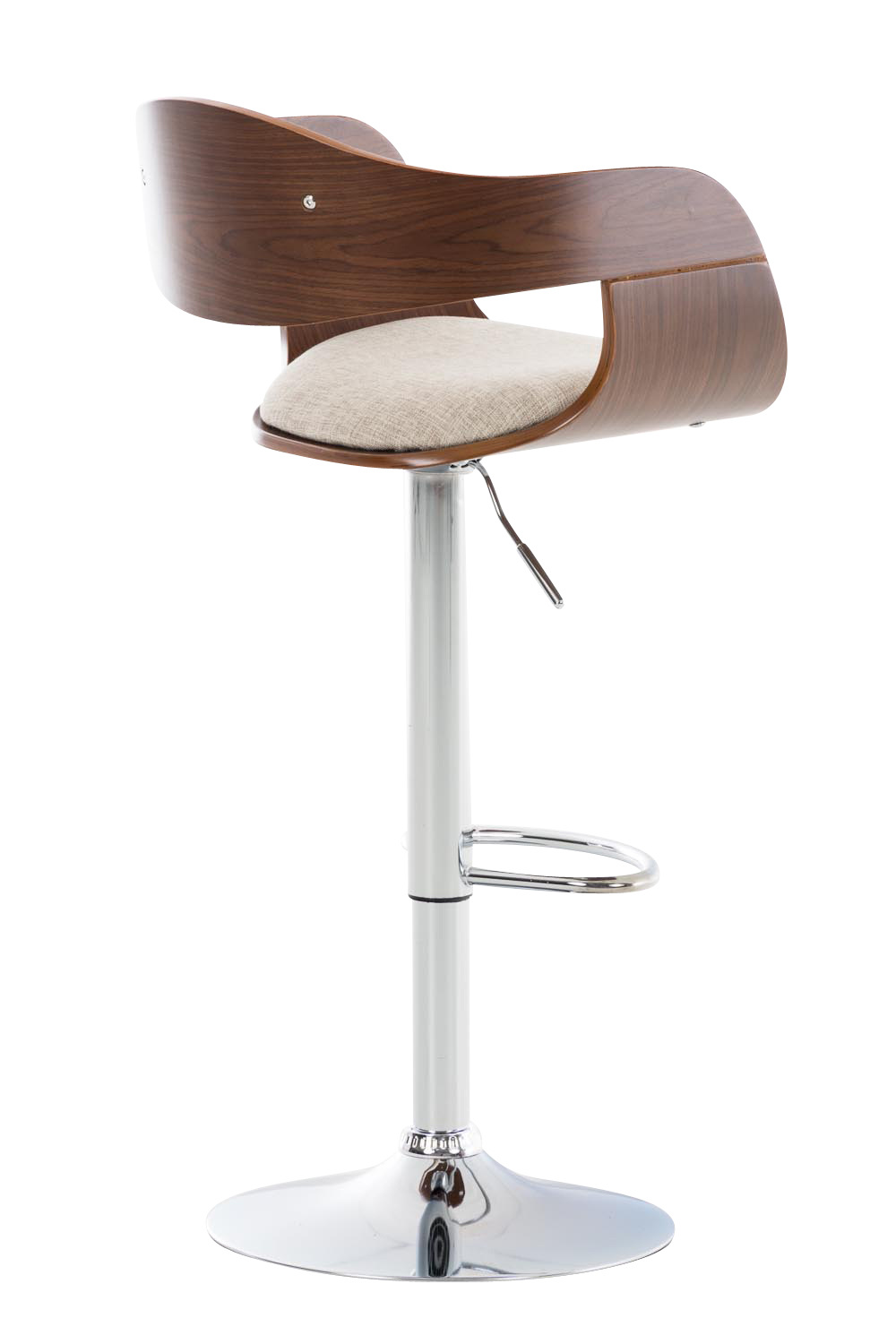 2er Set Barhocker Kingston Stoff