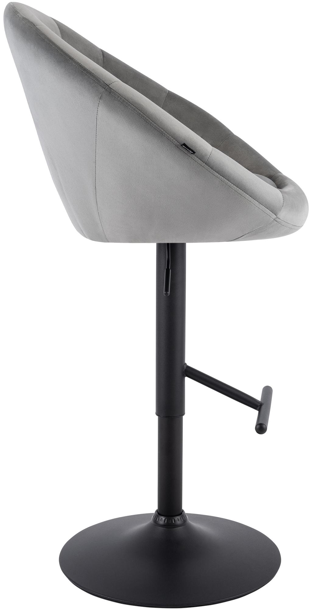 Barhocker London Samt
