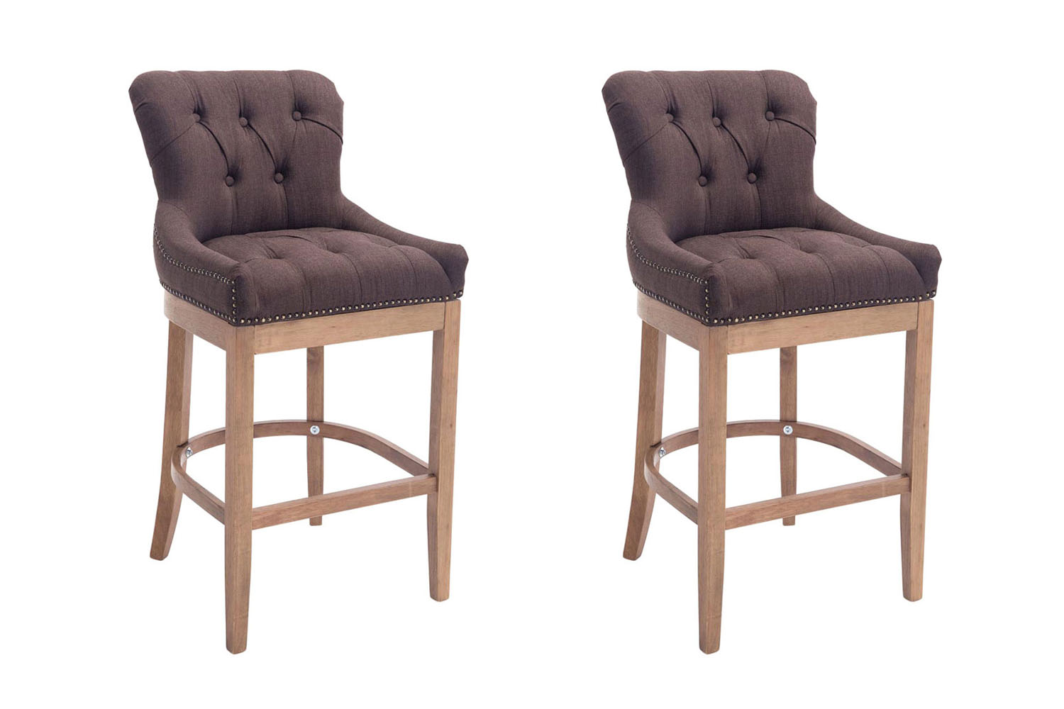 2er Set Barhocker Lakewood Stoff