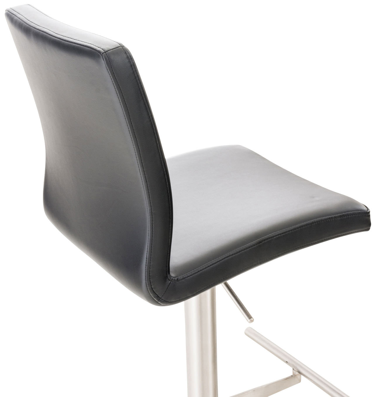 2er Set Barhocker Cadiz Kunstlederbezug
