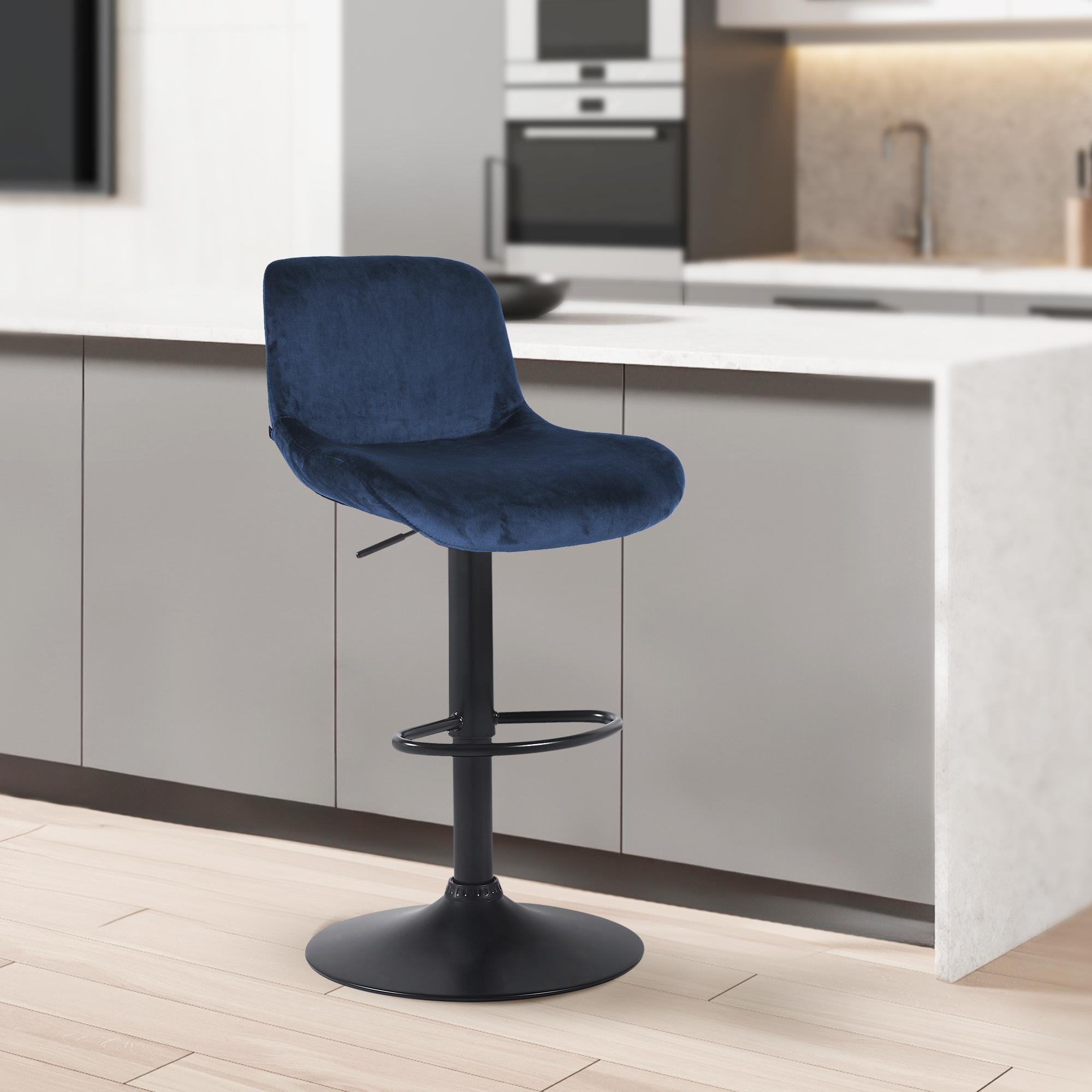 2er Set Barhocker Solon Schwarz