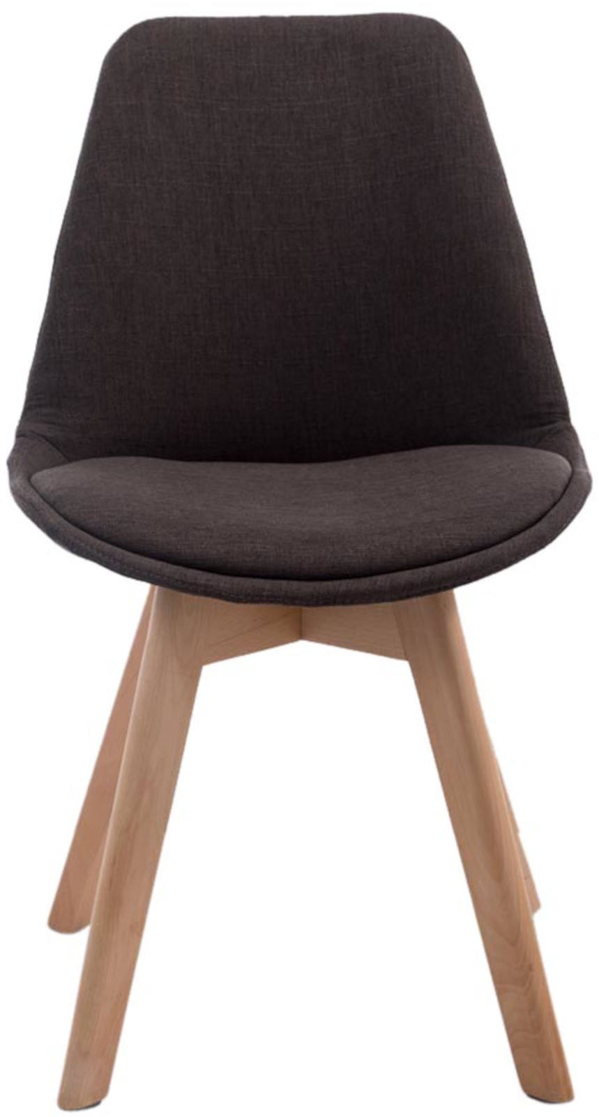 4er Set Besucherstühle Borneo V2 Stoff