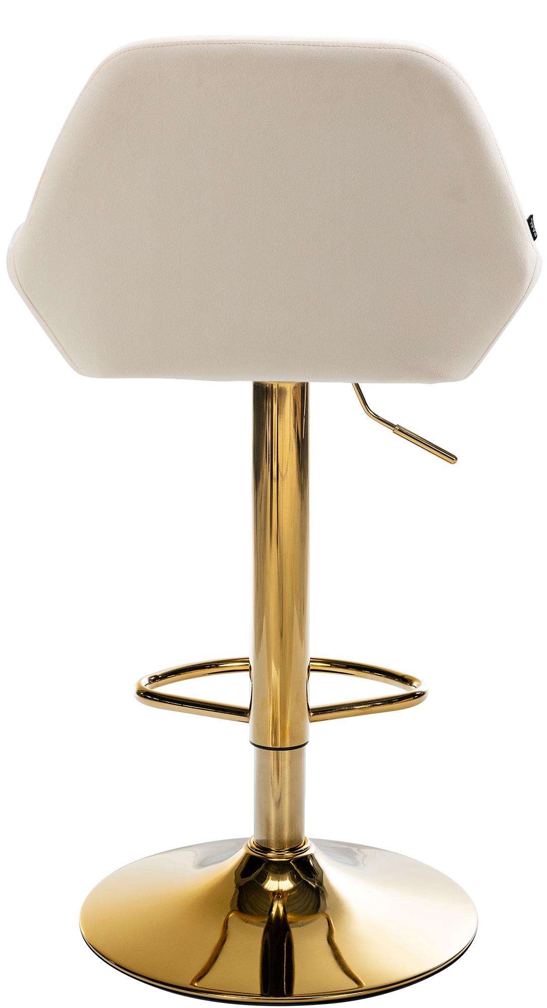 Barhocker Braga Gold Samt
